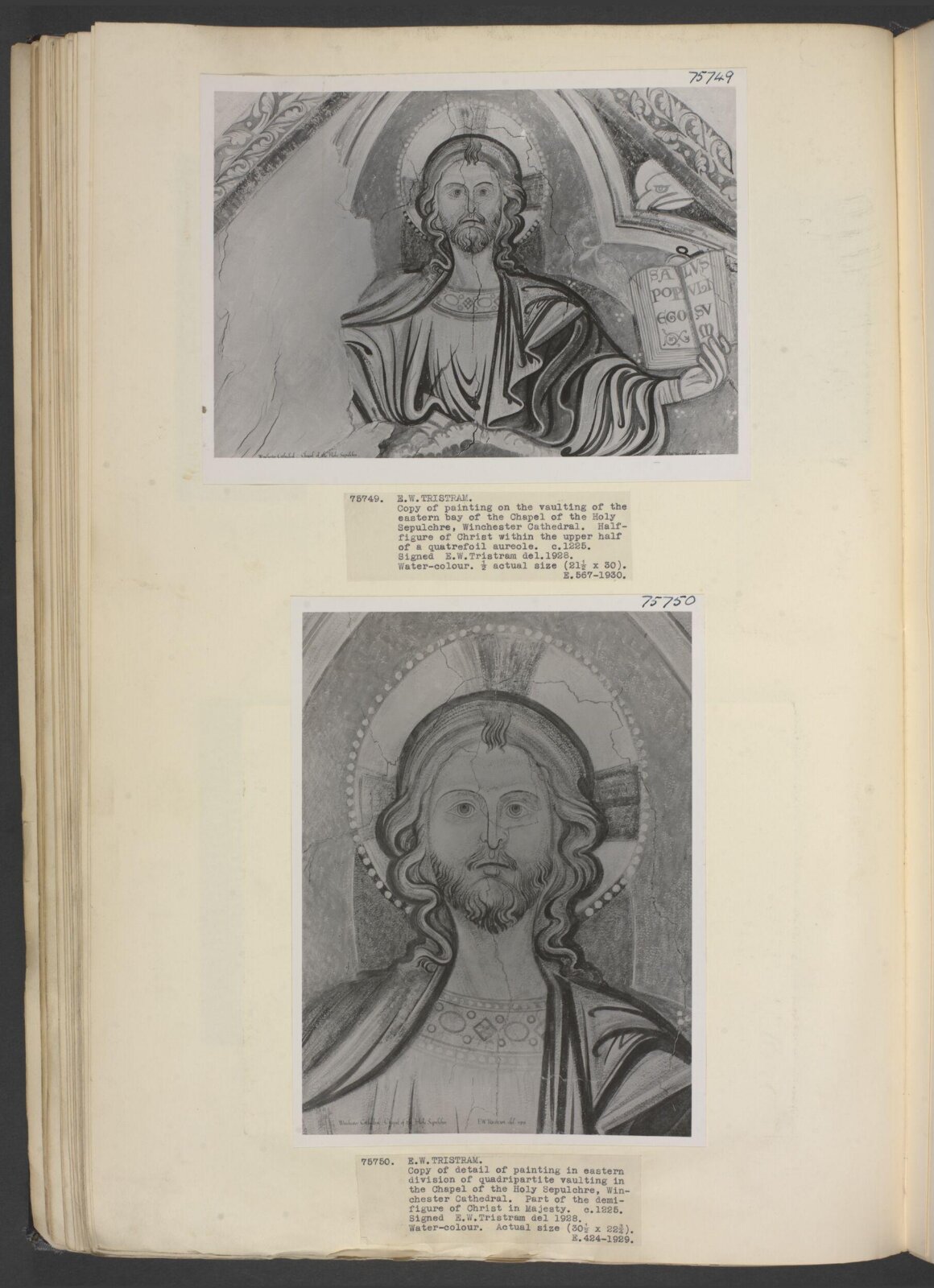 Drawing, Ernest Tristram, 1928