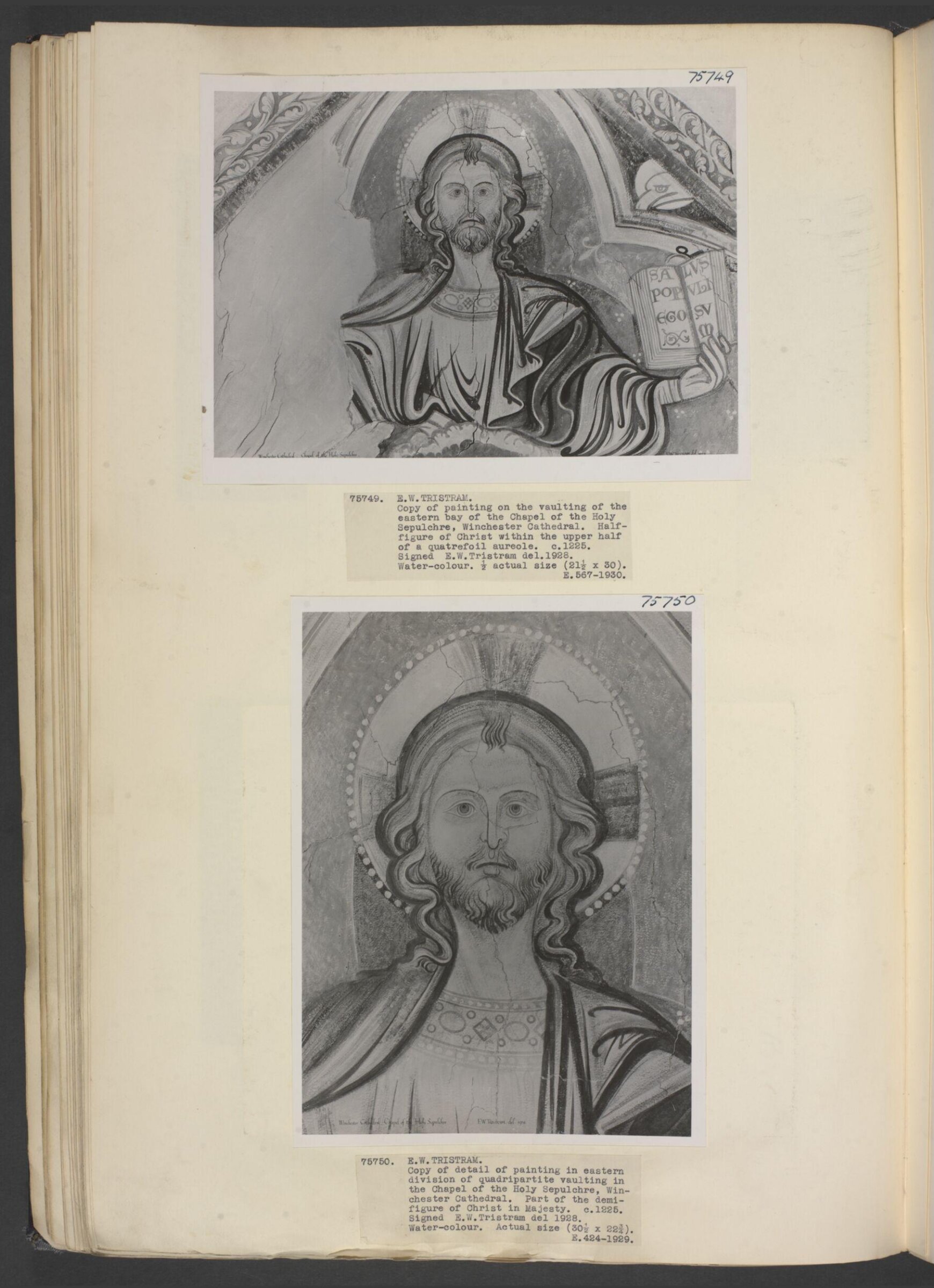 Drawing, Ernest Tristram, 1928