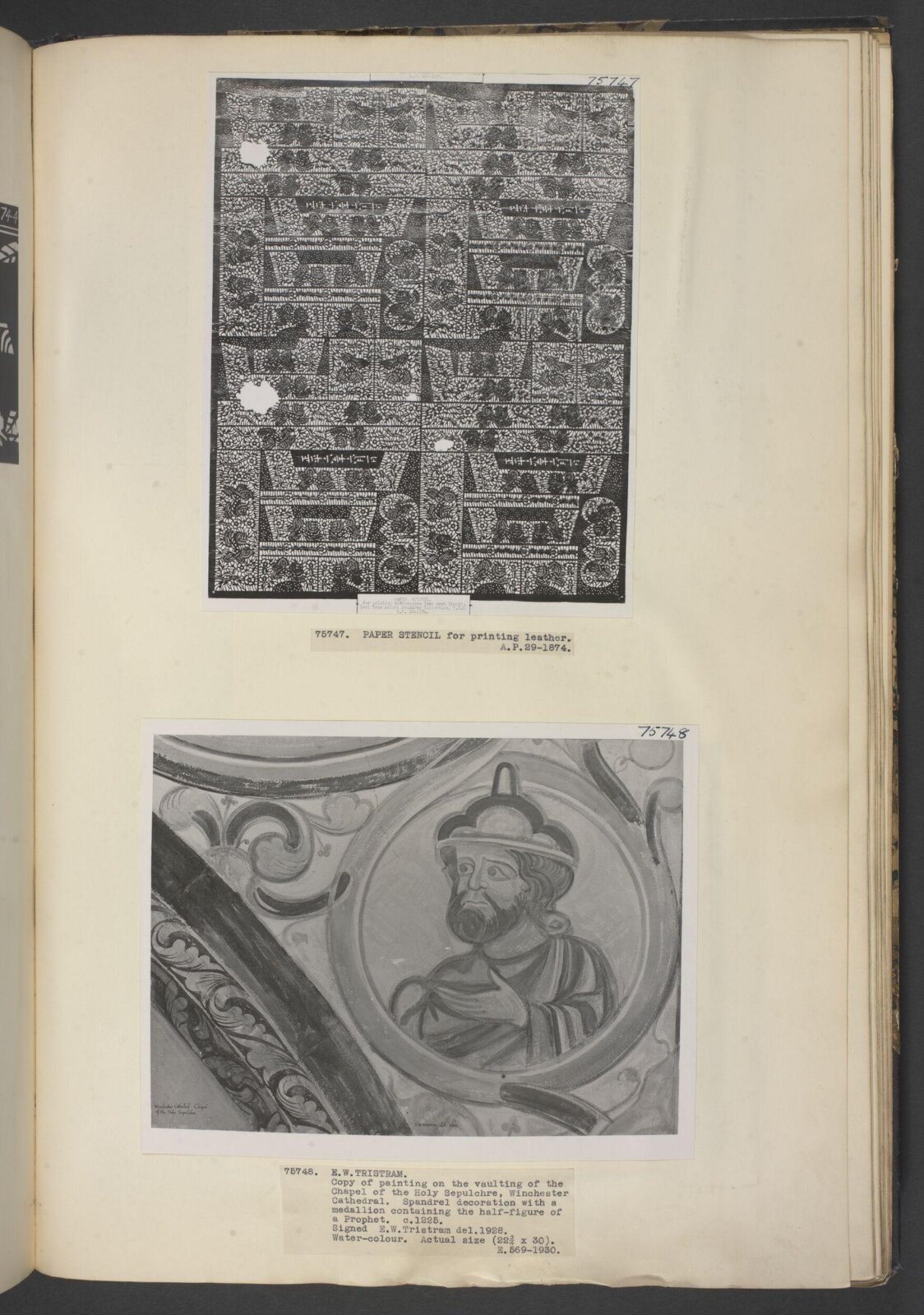 Drawing, Ernest William Tristram, 1928