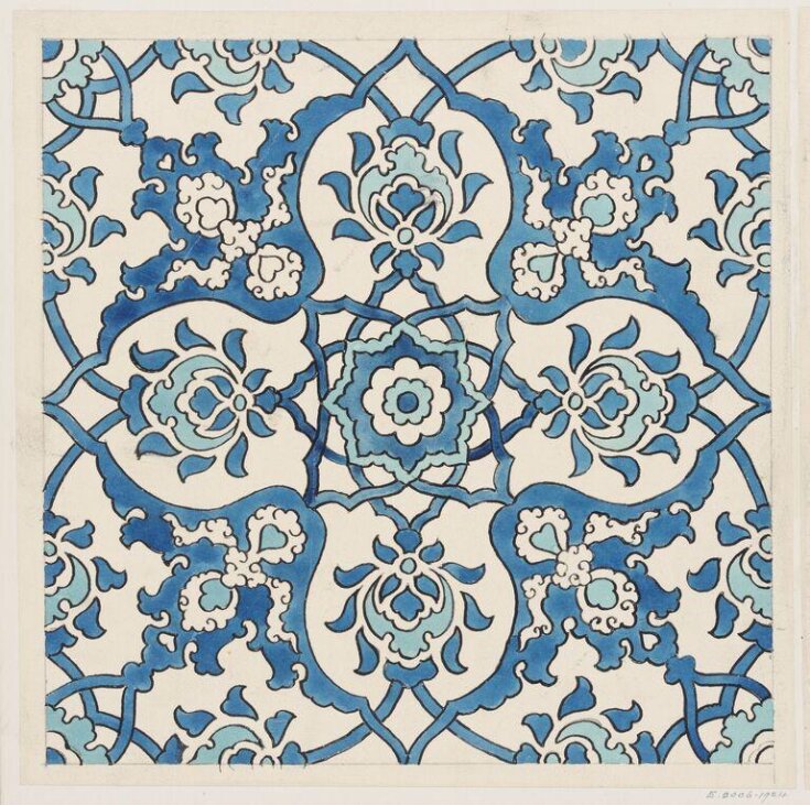 Drawing of Tile Decoration top image