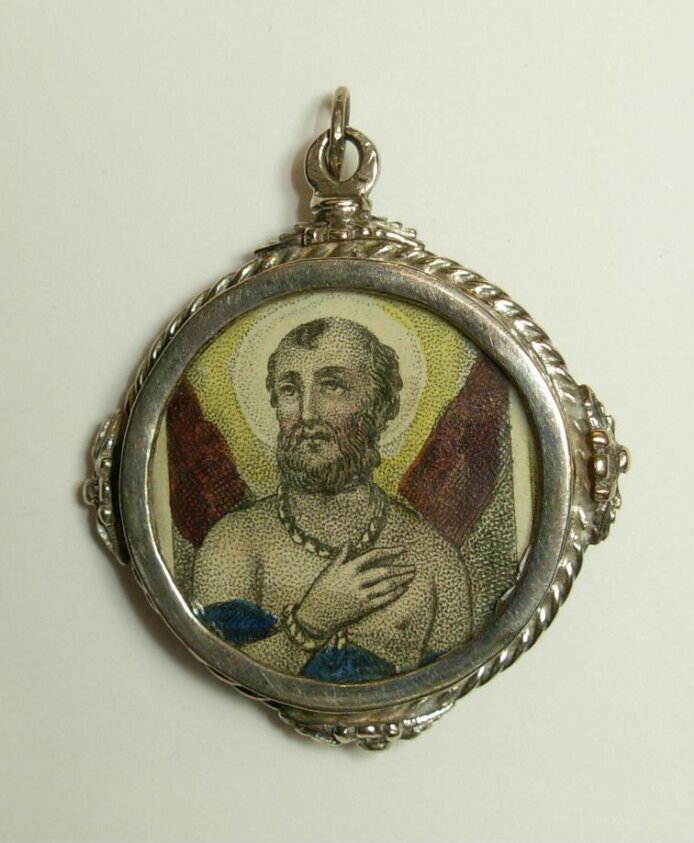 Religious pendant — 1865-1870