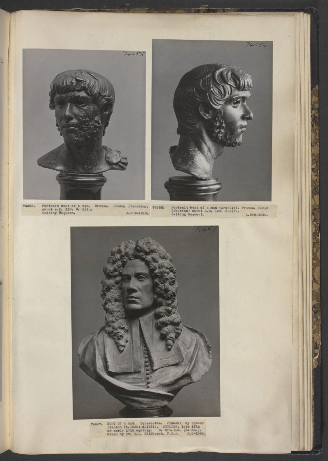 Bust of a man, ca. 130 AD