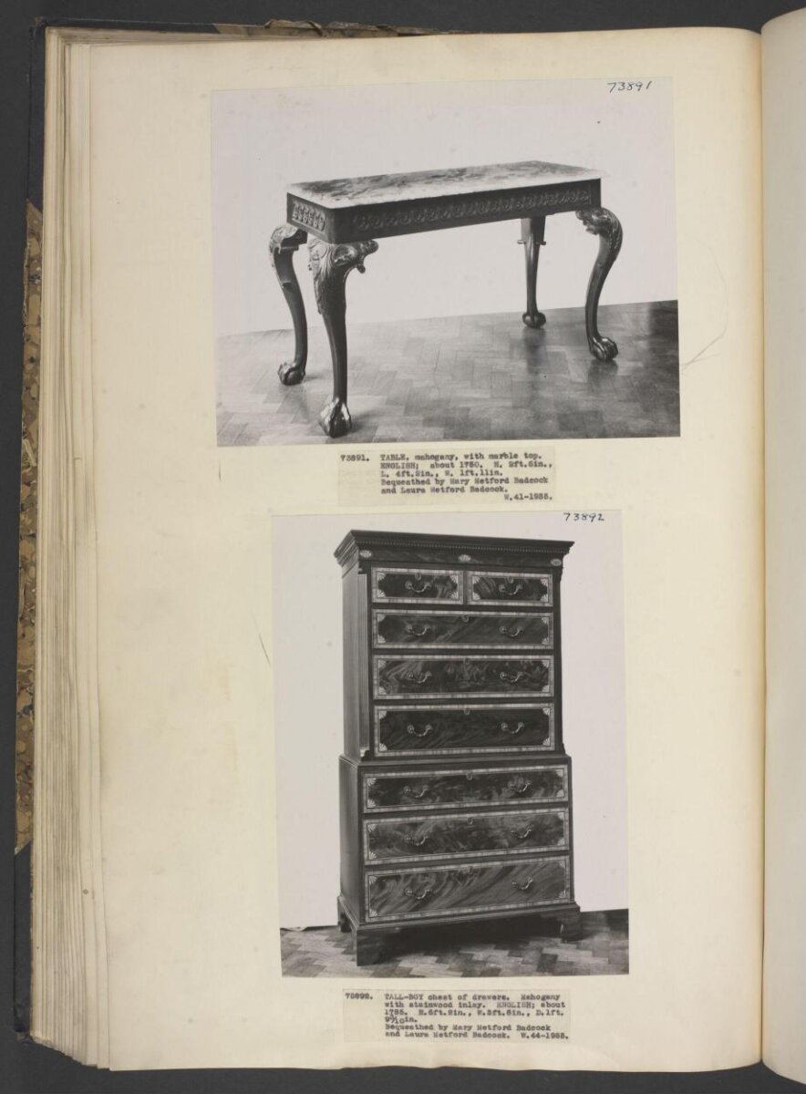 Chest, Unknown · 1780-1790 · England