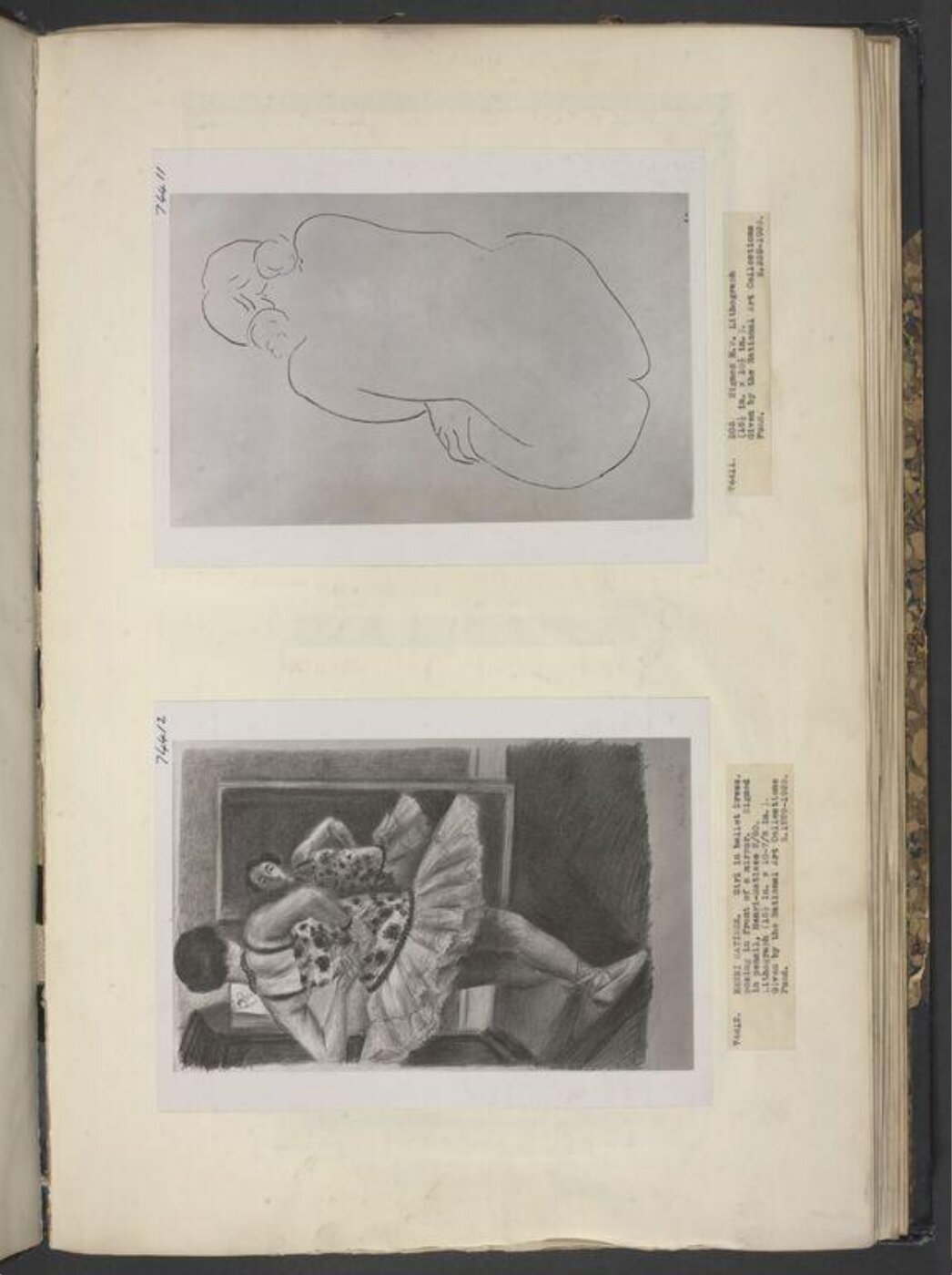 Henri Matisse, Danseuse, reflet dans la glace