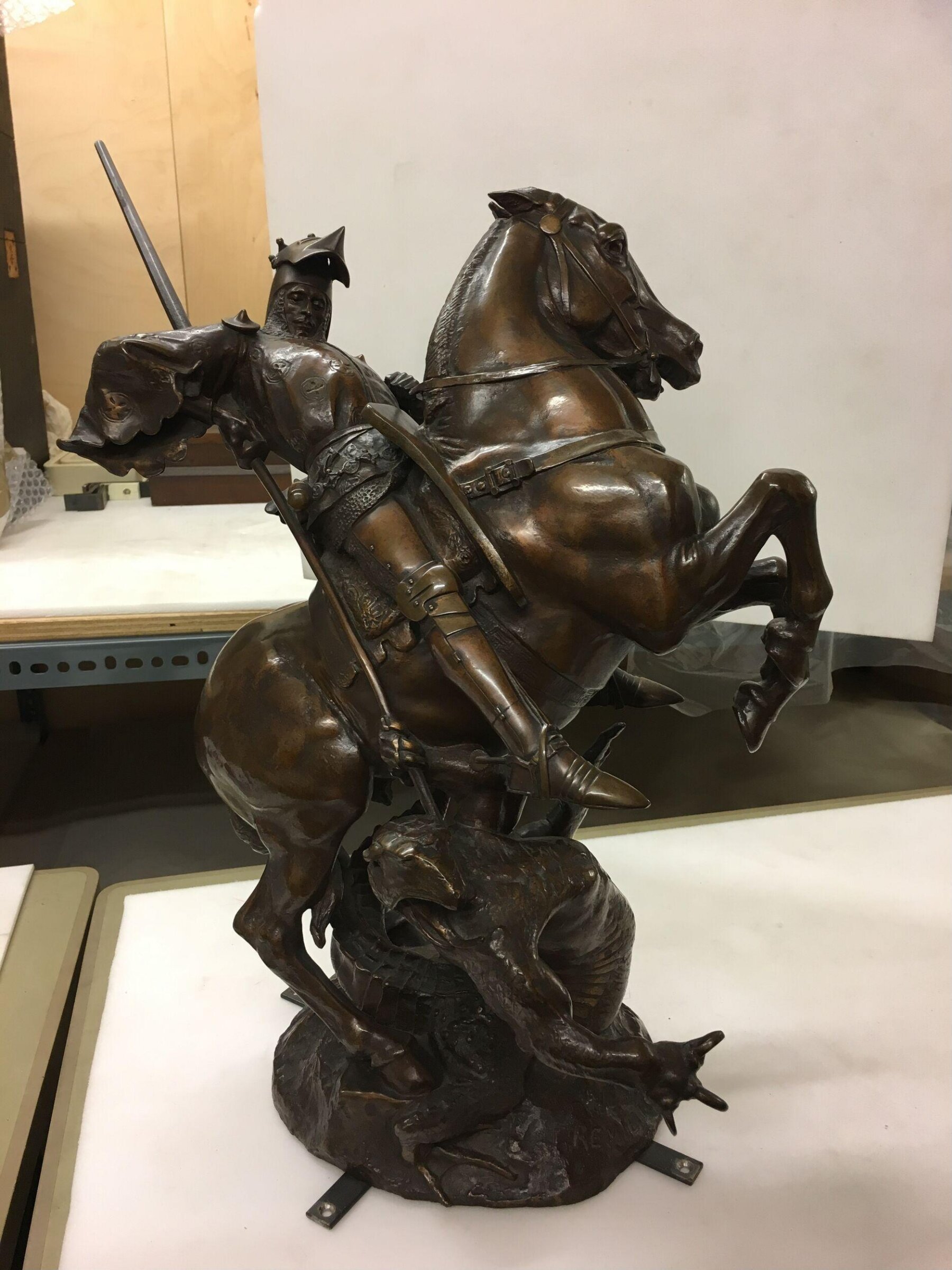 Saint George, Emmanuel Fremiet, ca. 1890