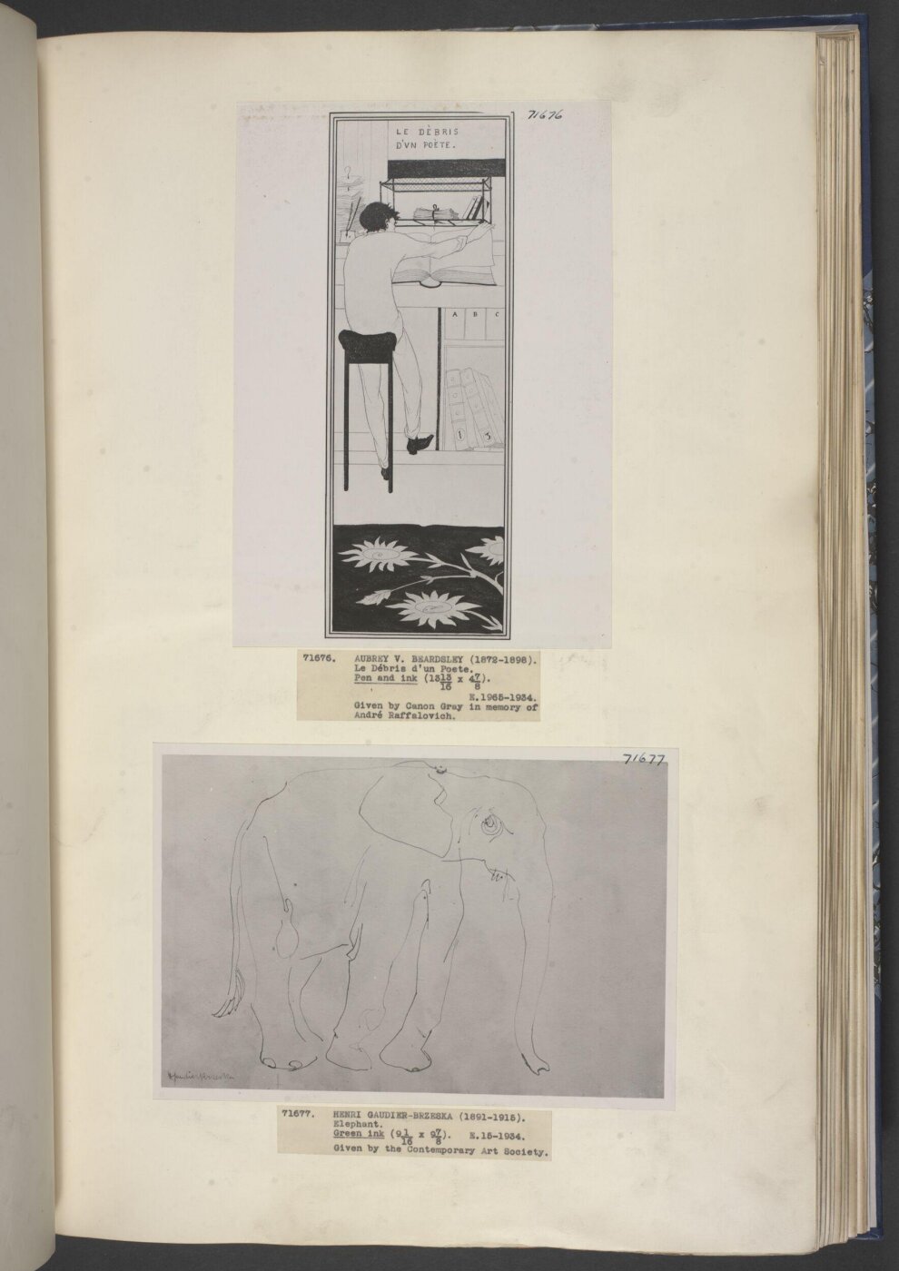 Henri Gaudier-Brzeska, Elephant.