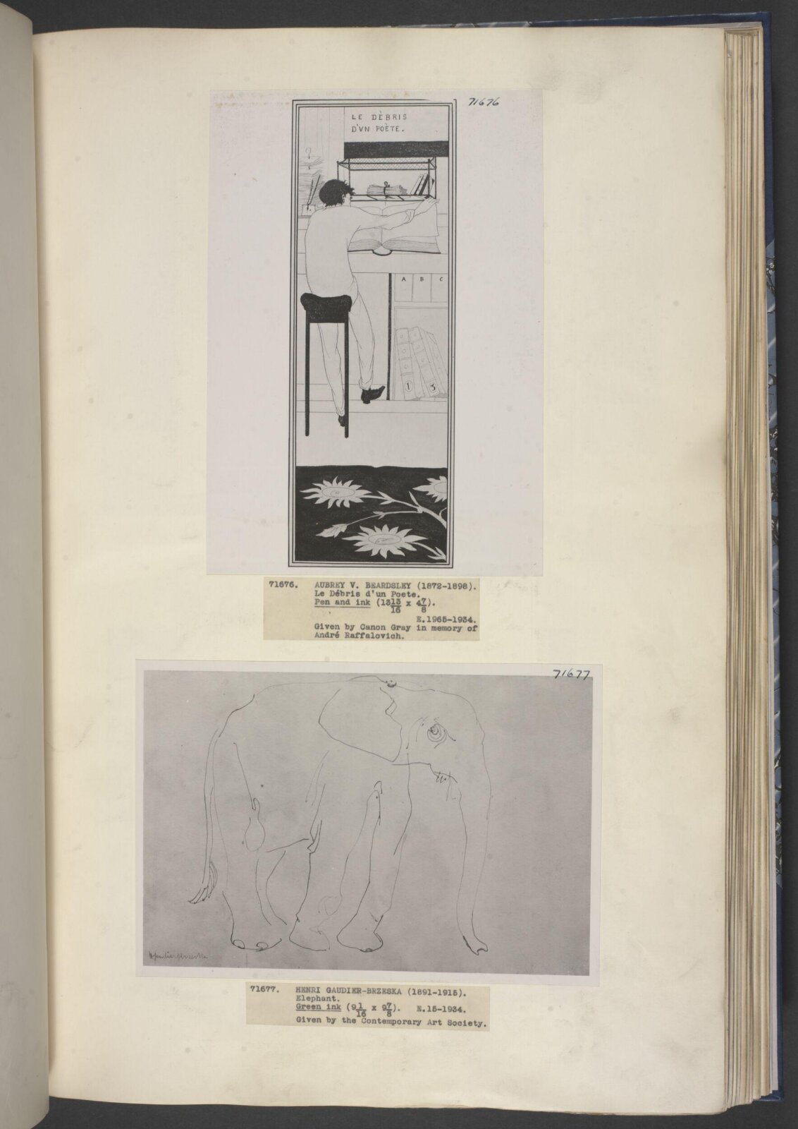 Elephant., Henri Gaudier-Brzeska, 1891-1915