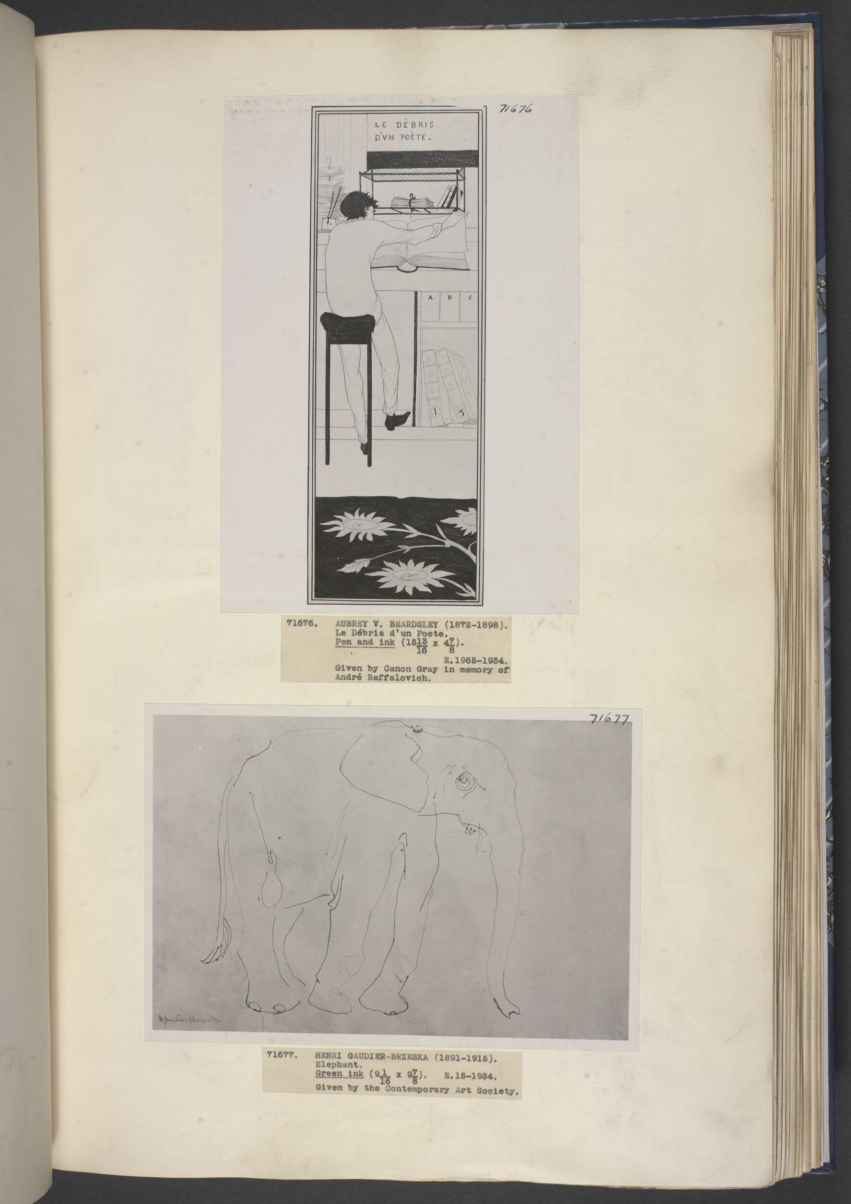 Elephant., Henri Gaudier-Brzeska, 1891-1915