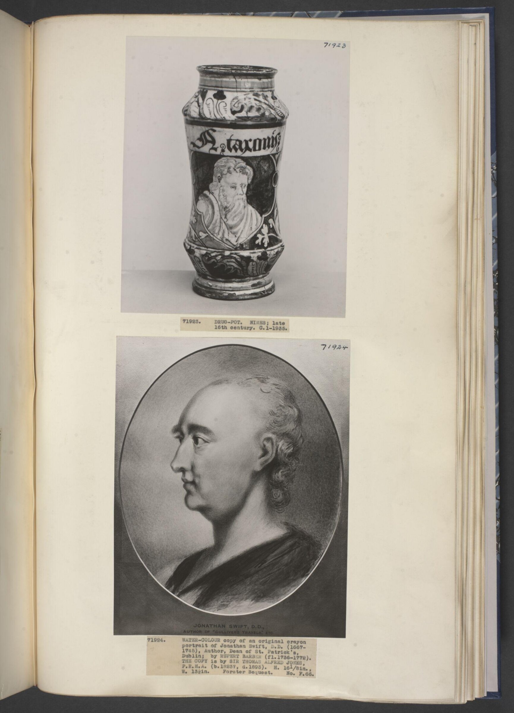 Jonathan Swift, the Dean of St. Patrick's (1667-1745), Thomas Alfred Jones, ca. 1850-90