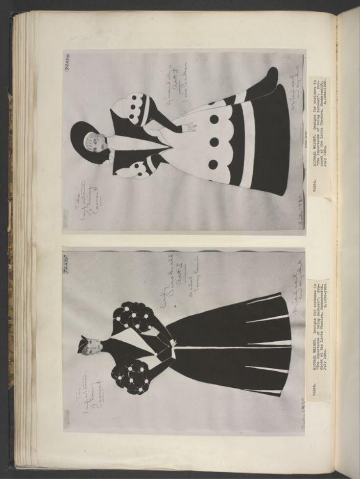 design for Miss Mabel Terry-Lewis as Lady Bracknell top image