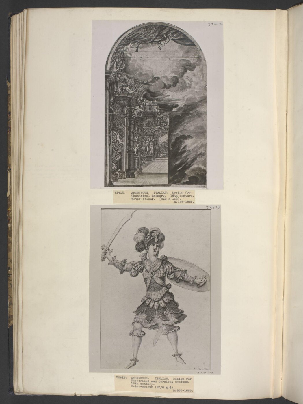 Unknown, stage set design