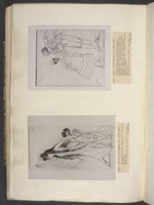 drawing of Brocard and Duval in La Naissance de Venus thumbnail 1