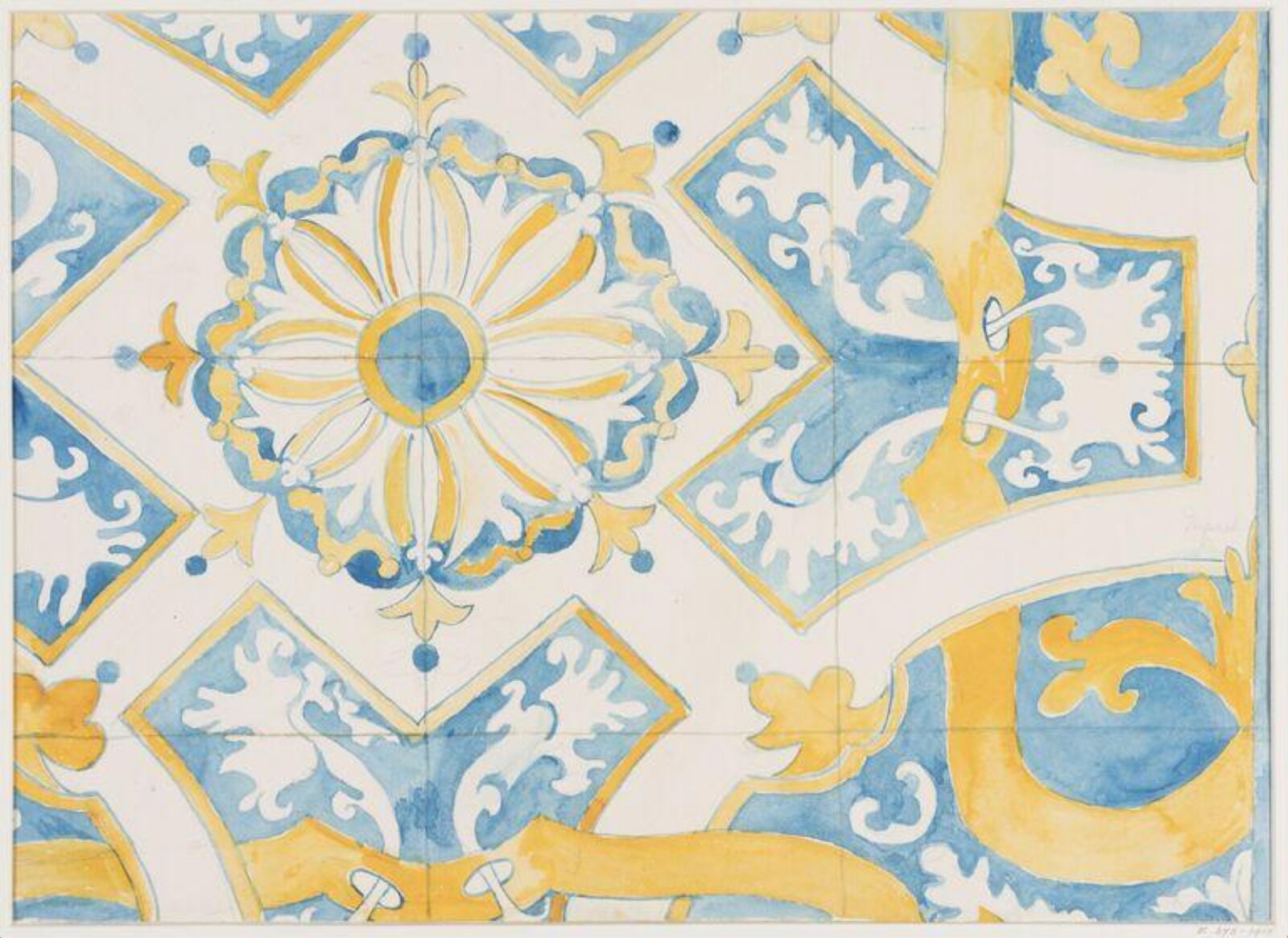 Drawing, F.M. Hornby, c. 1909