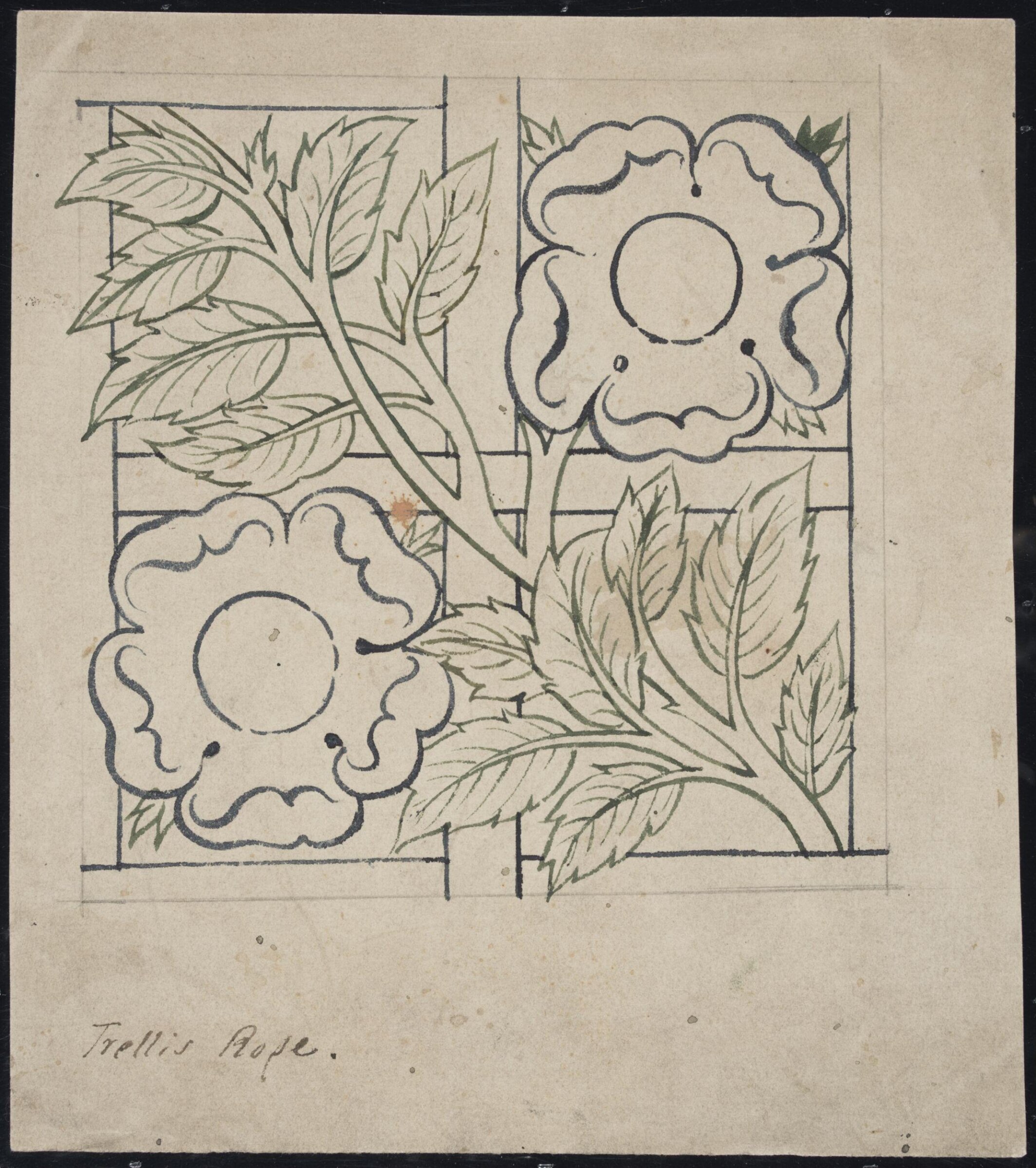 Drawing, William De Morgan, c. 1859-1917