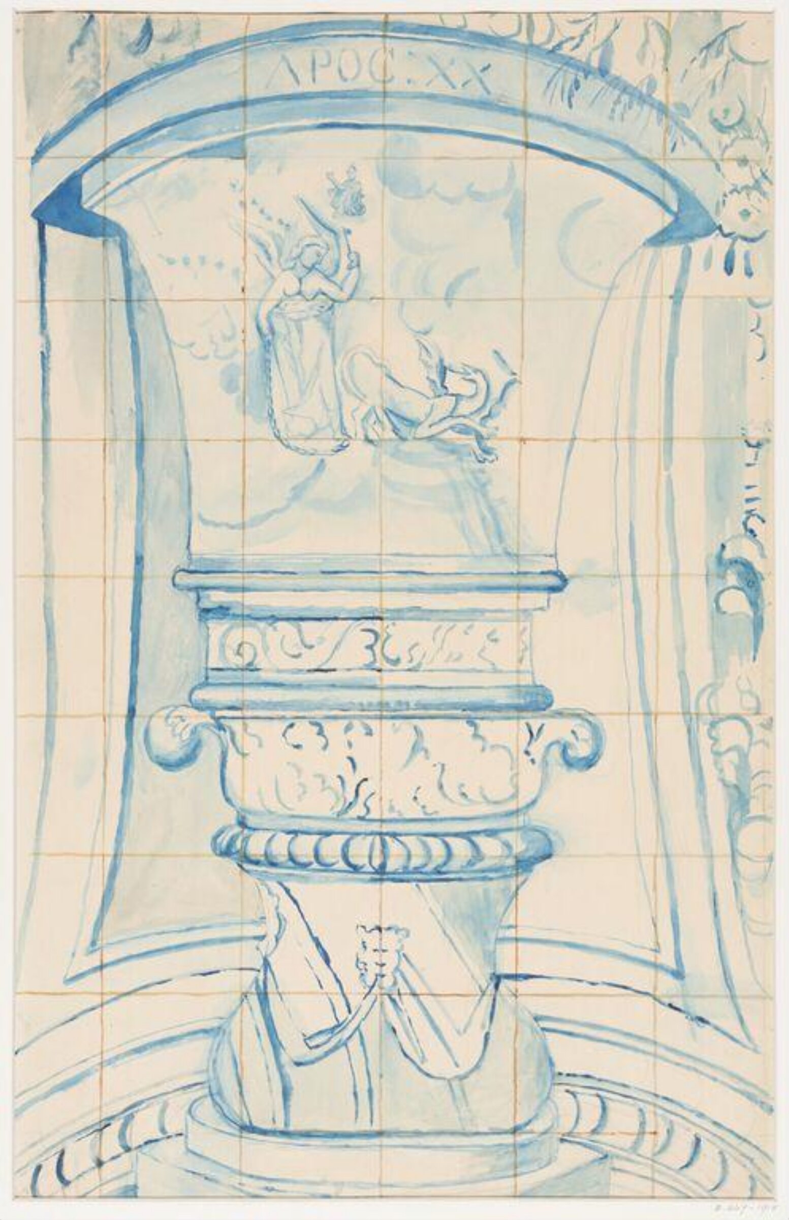 Drawing, F.M. Hornby, c. 1909