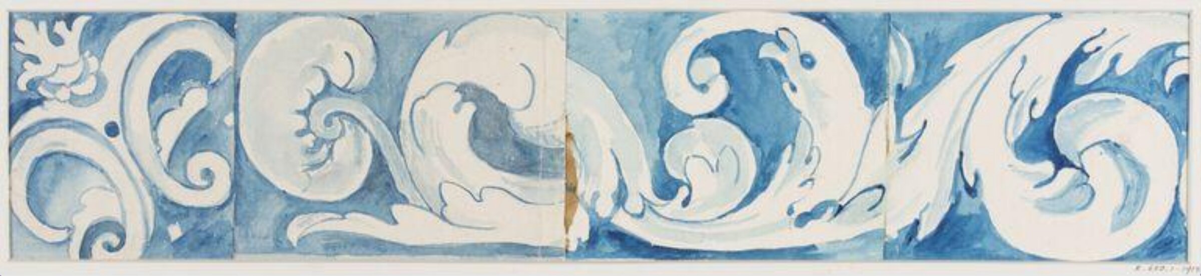 Drawing, F.M. Hornby, c. 1889-1918
