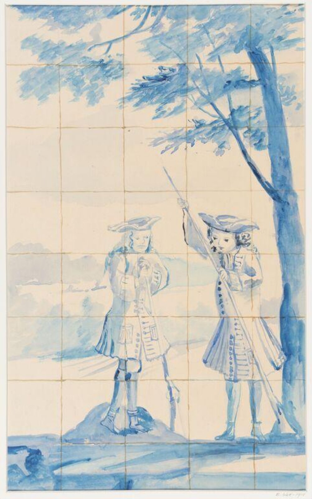 Drawing, F.M. Hornby, c. 1909