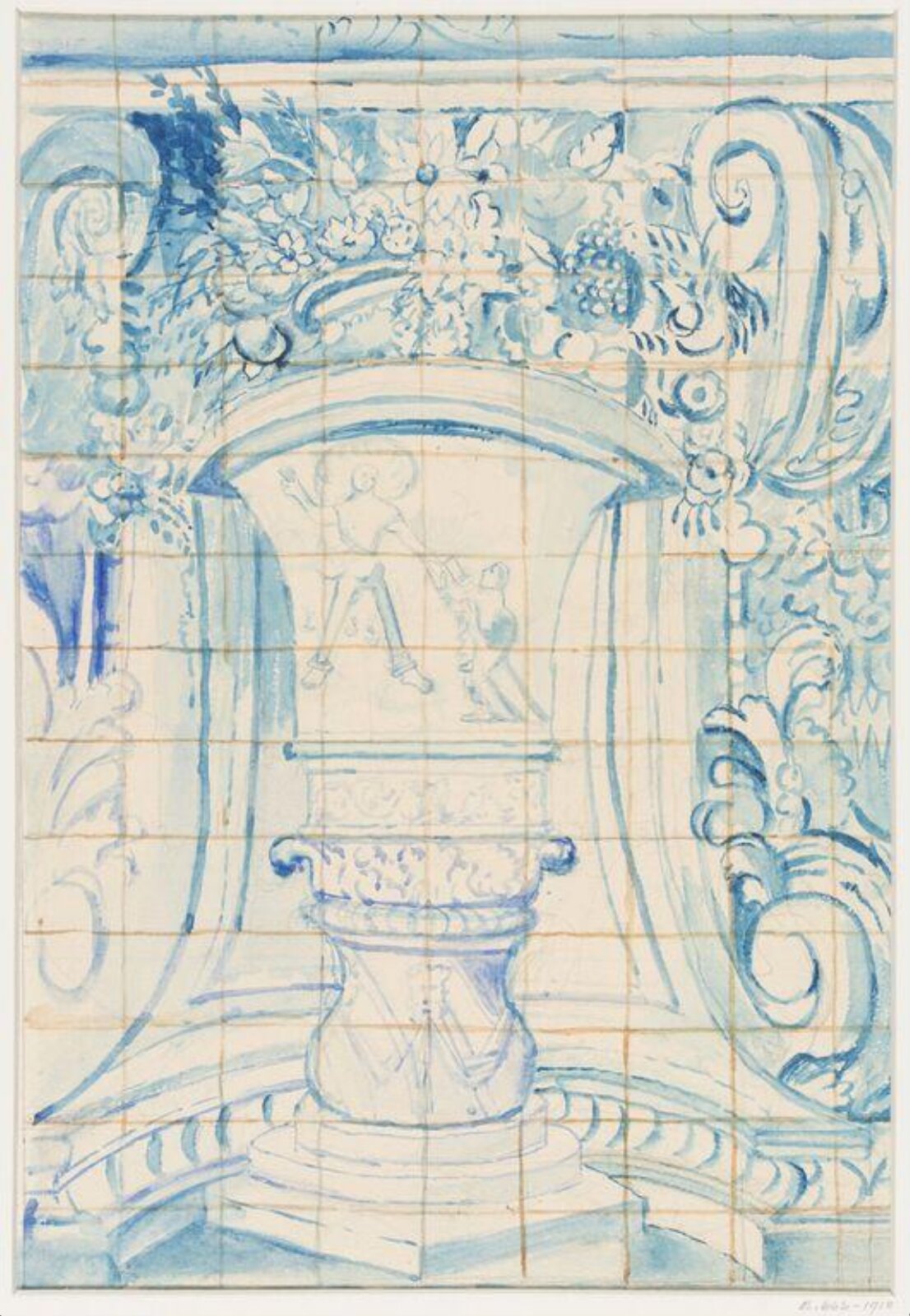 Drawing, F.M. Hornby, c. 1909