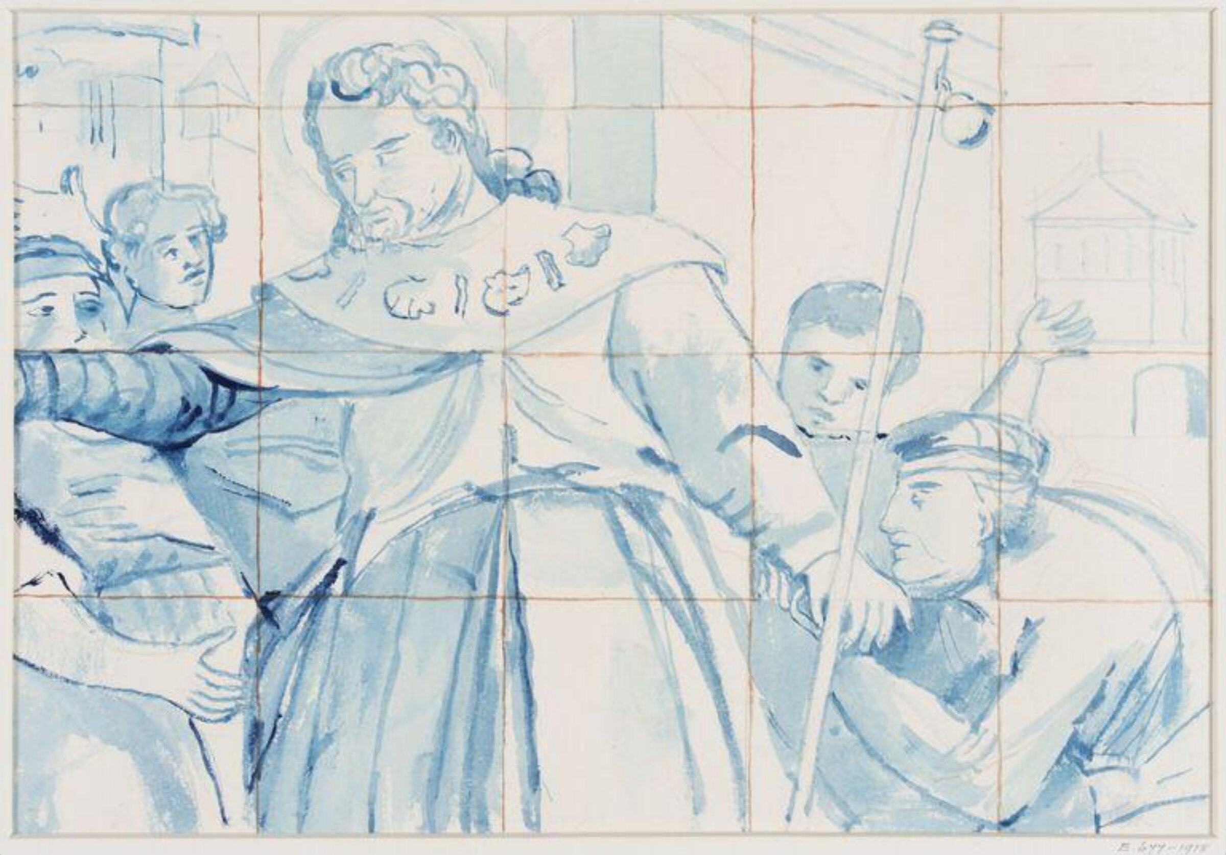 Drawing, F.M. Hornby, c. 1909
