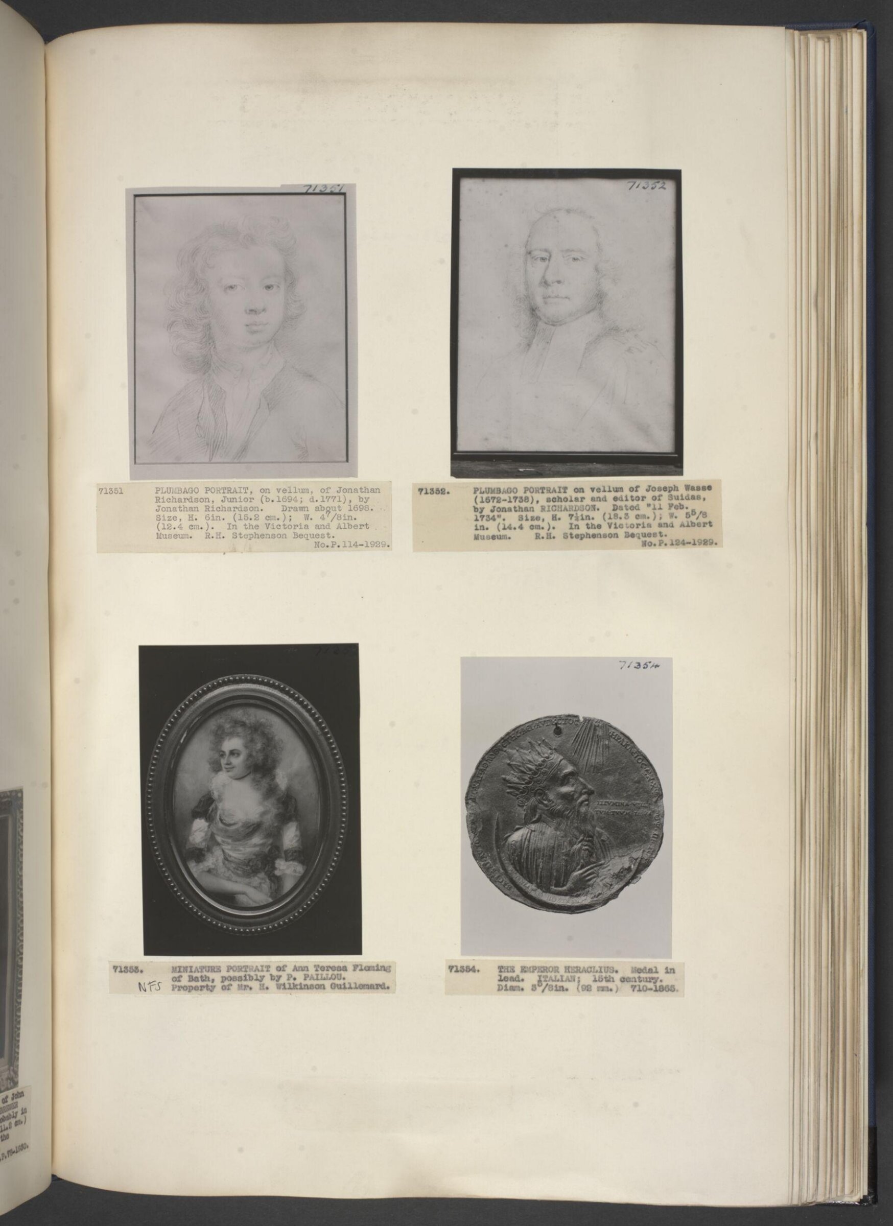 Joseph Wasse (1672-1738), the Scholar and Editor of 'Suidas', Jonathan Richardson, 1734