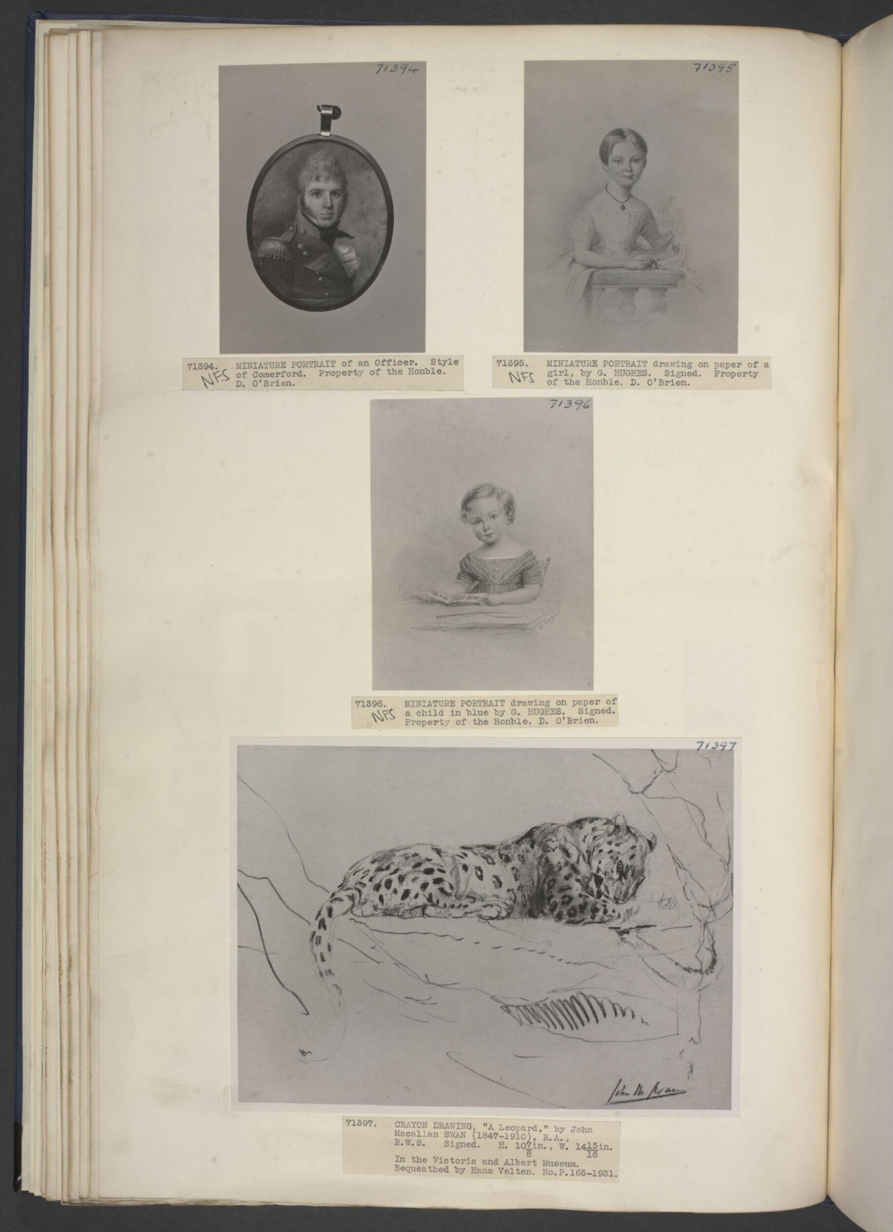 Leopard, John Macallan Swan, ca. late 19th century