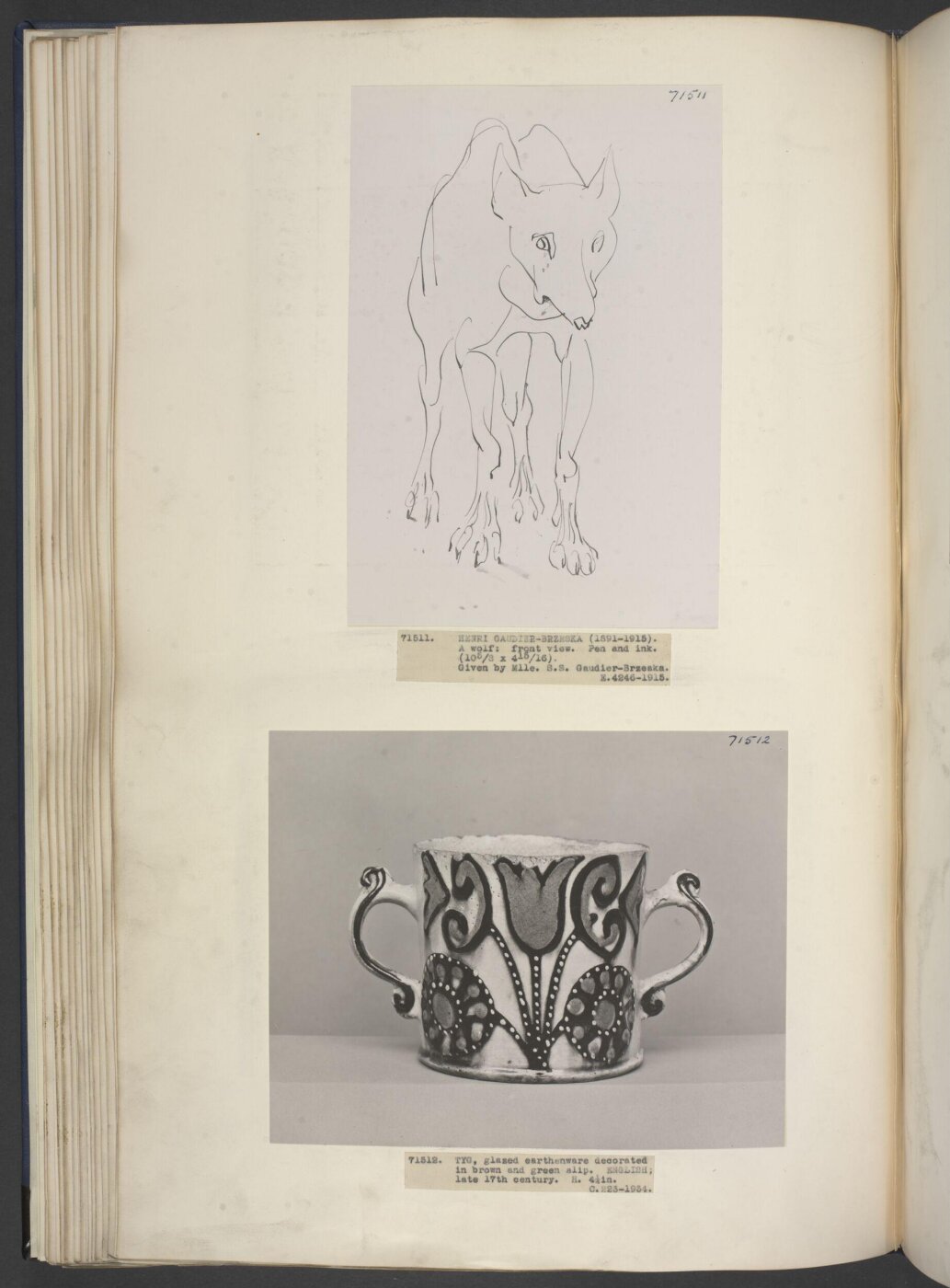 Henri Gaudier-Brzeska, Drawing