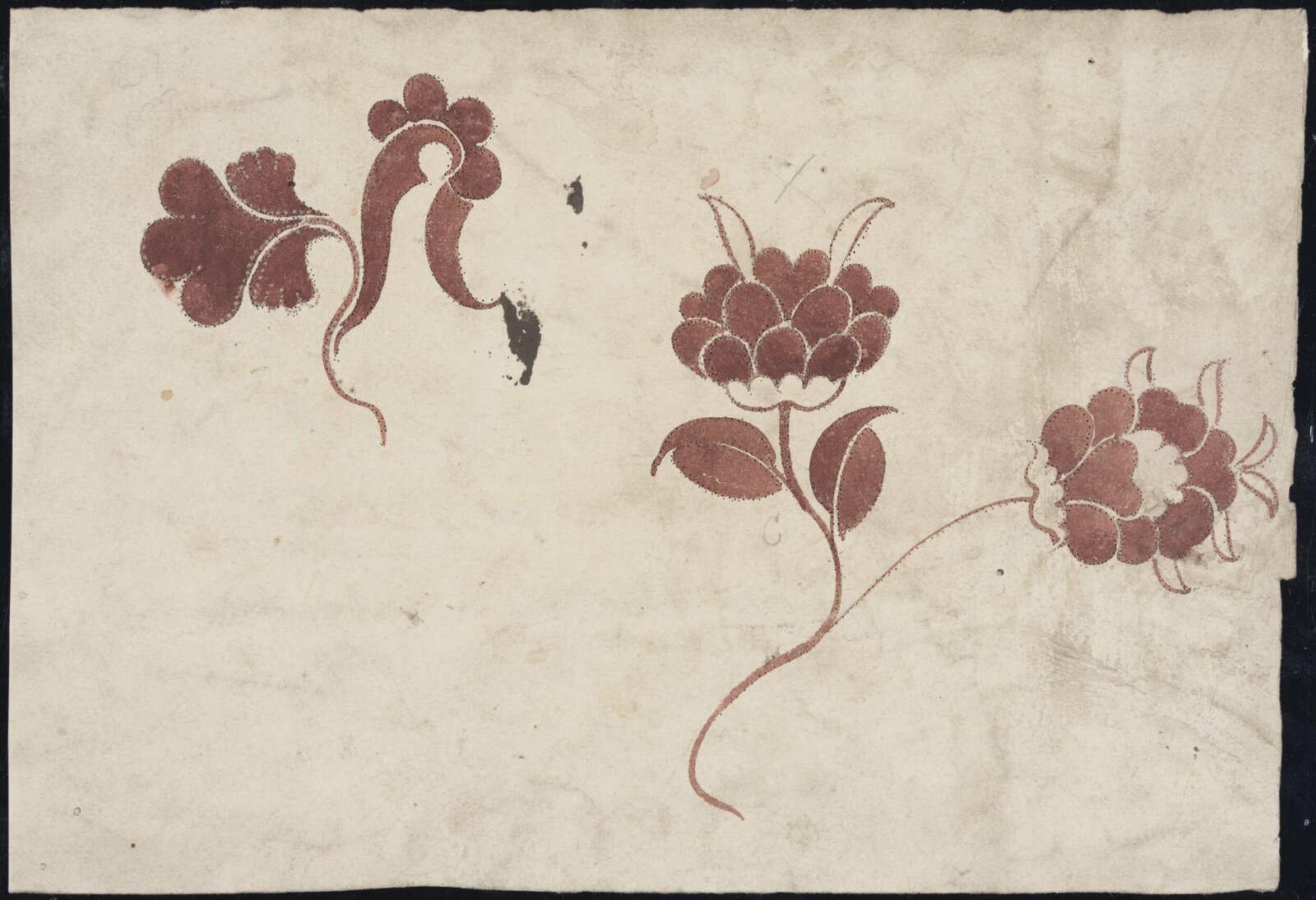 Drawing, William De Morgan, late 19th century