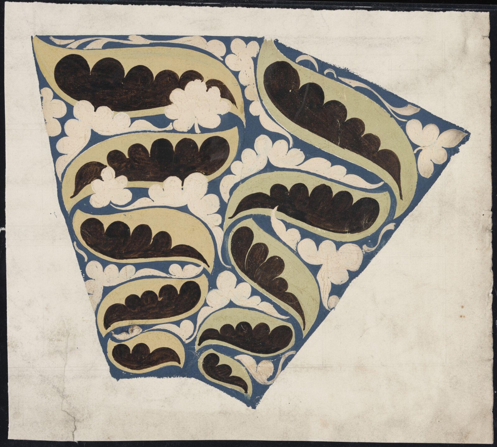 Drawing, William De Morgan, late 19th century