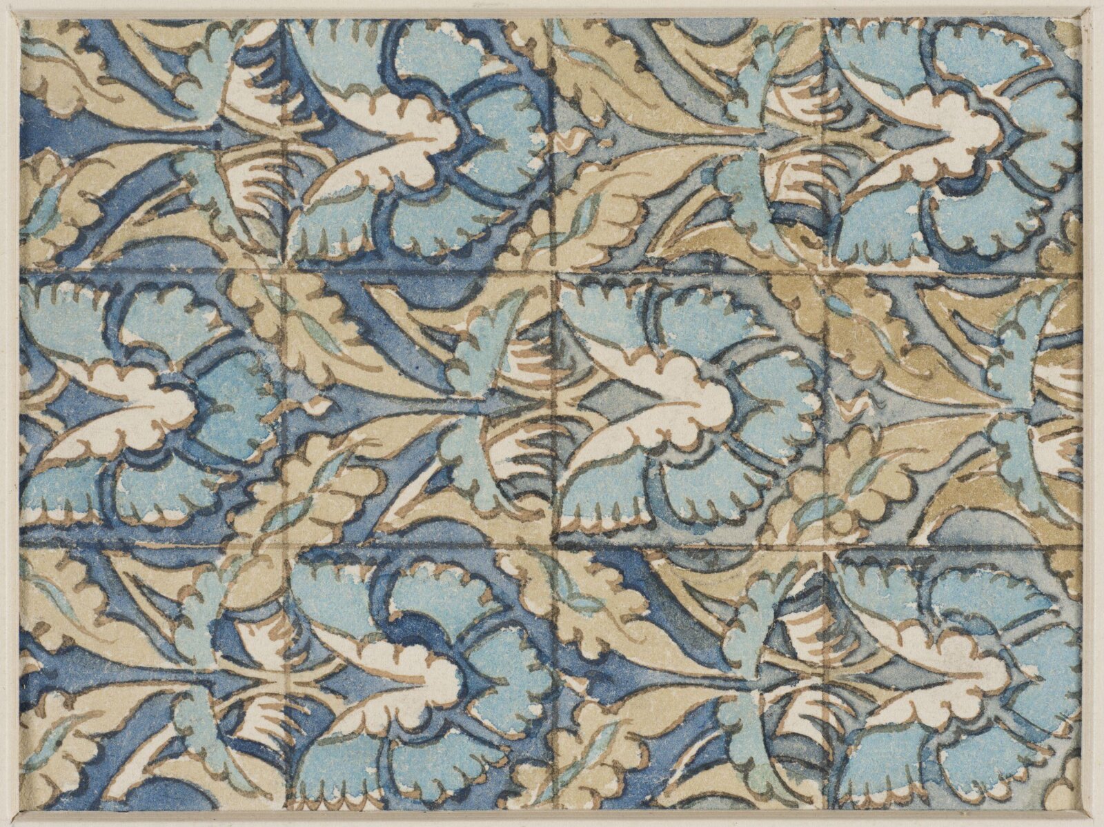 Drawing, William de Morgan