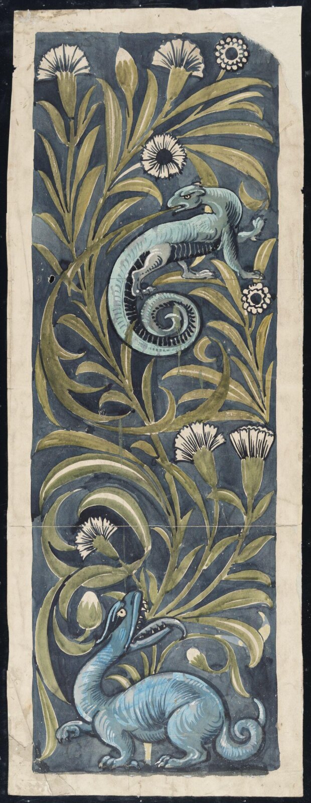 Drawing, William De Morgan, c. 1859-1917