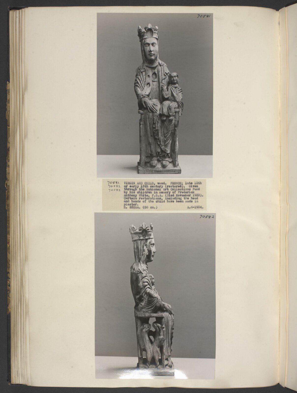 Statuette, late 12th century to early 13th century