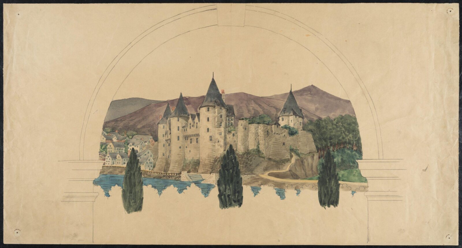 Drawing, Halsey Ralph Ricardo