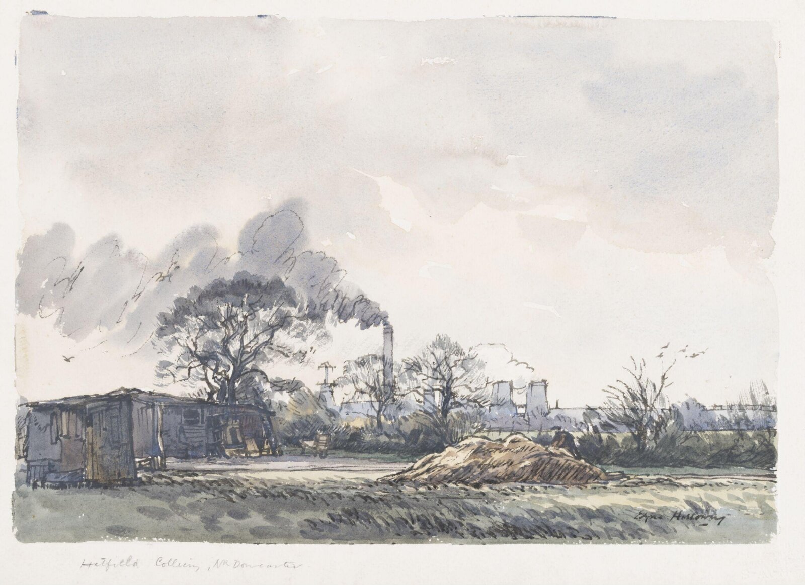 Thorne Colliery, Edgar Holloway, 1935