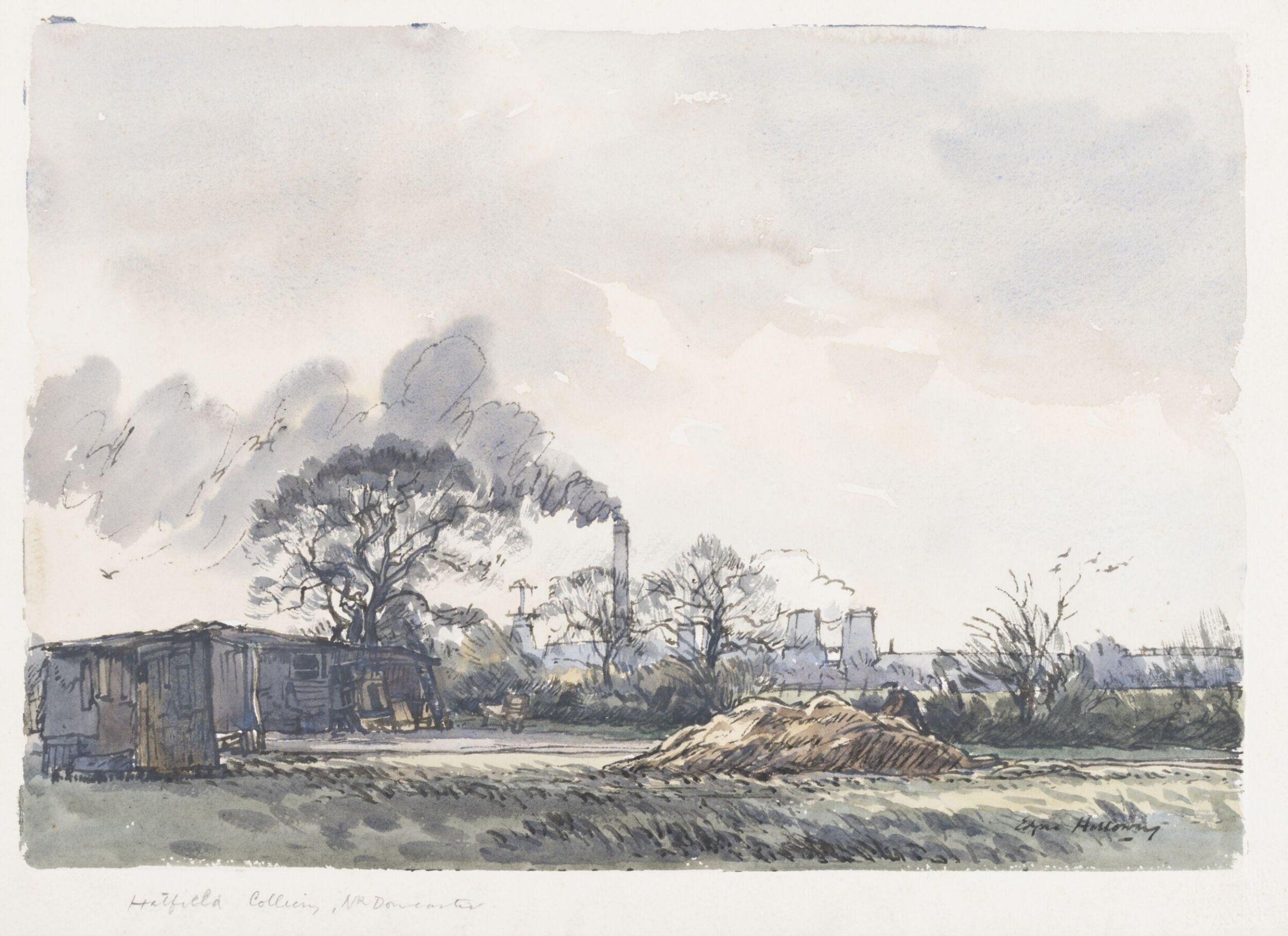 Thorne Colliery, Edgar Holloway, 1935