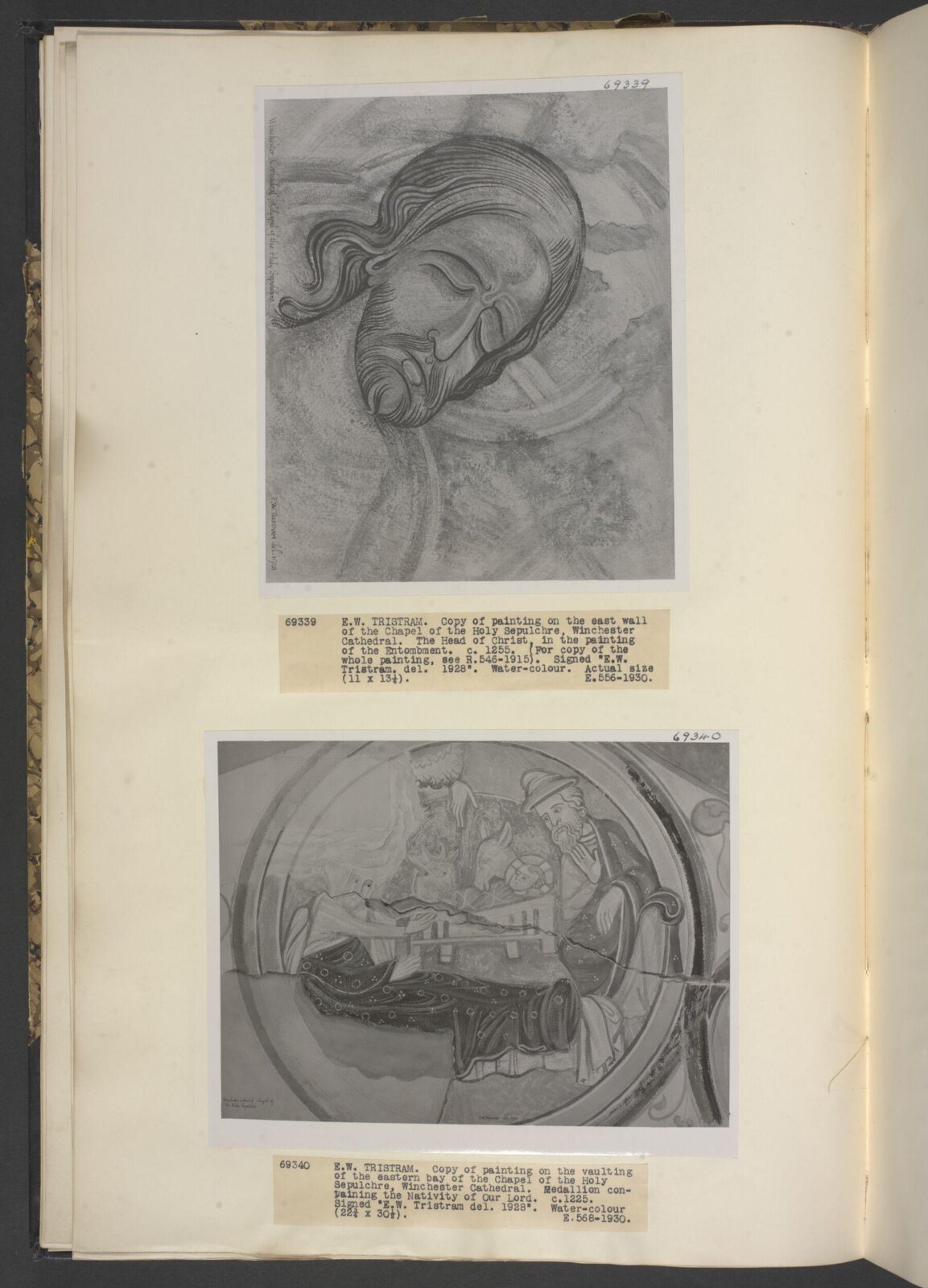 Drawing, Ernest William Tristram, 1928