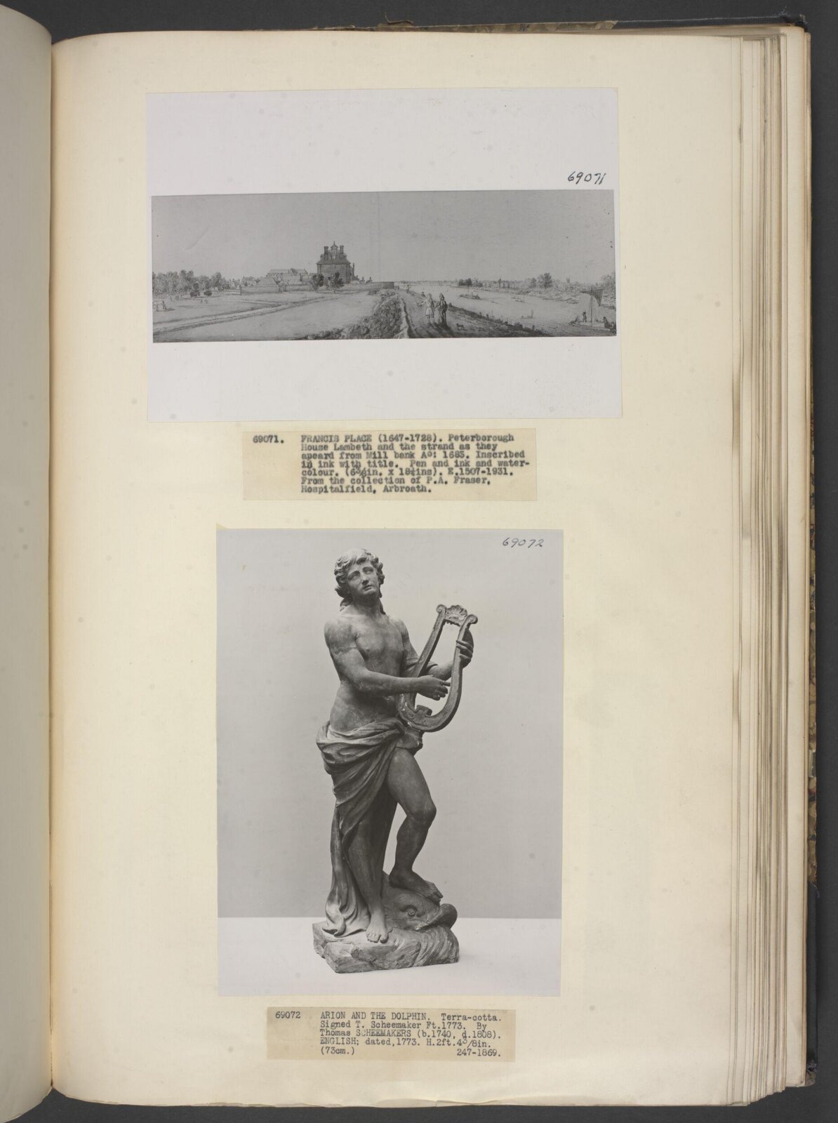 Arion, Thomas Scheemakers, 1773