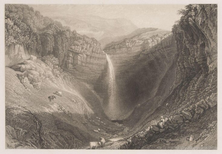 Hardaw Fall | Pye, John II | Turner, Joseph Mallord William | V&A ...