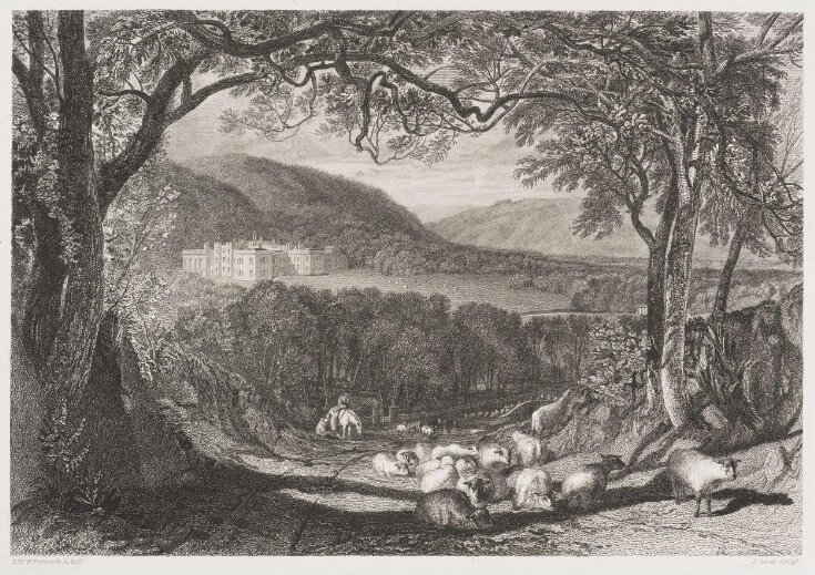 Engraving from Whitaker's 'History of Richmondshire' top image