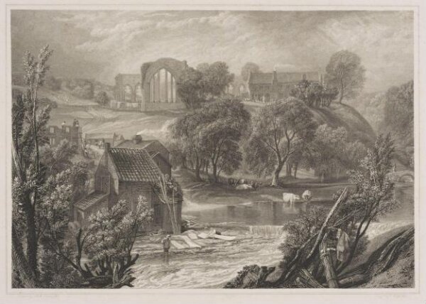 Engraving from Whitaker's 'History of Richmondshire' | Thomas Higham ...