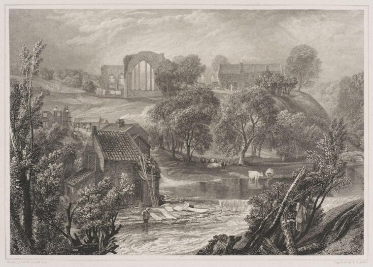 Engraving from Whitaker's 'History of Richmondshire' top image