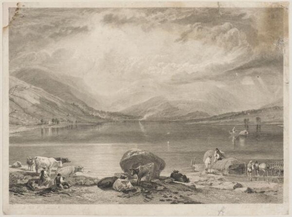 Engraving from Whitaker's 'History of Richmondshire' | Henry Le Keux ...