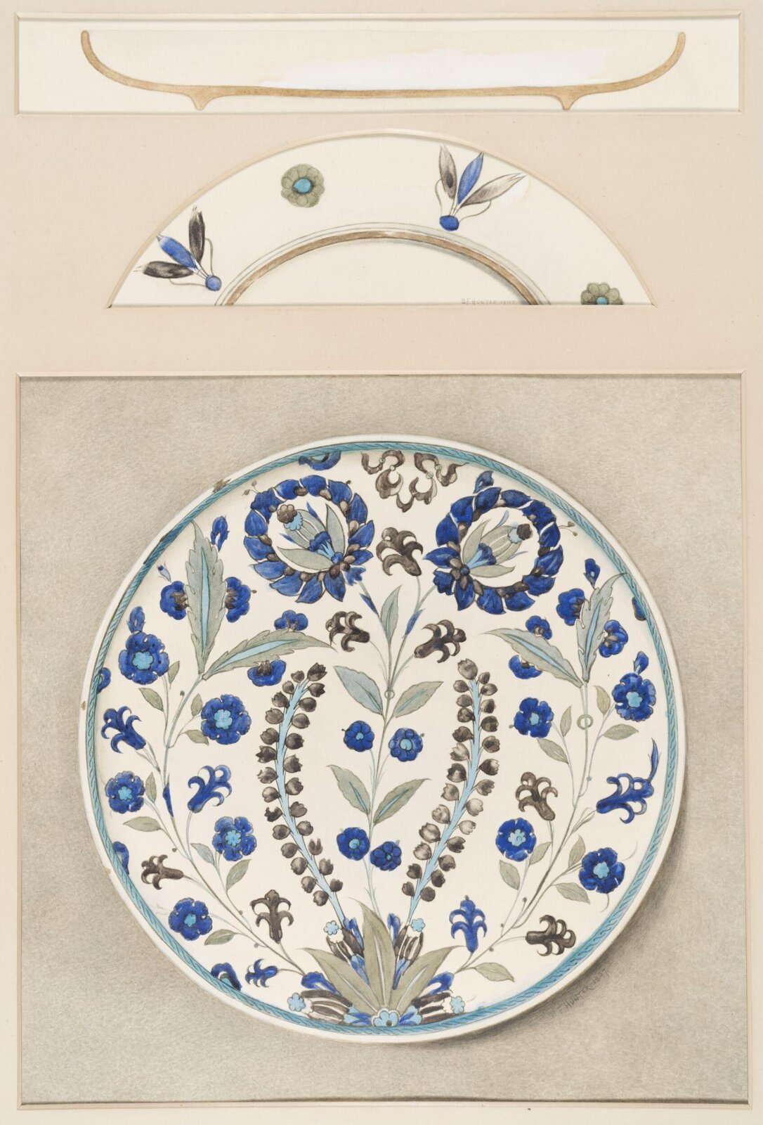 Drawing, Blanche F. Hunter, 1897
