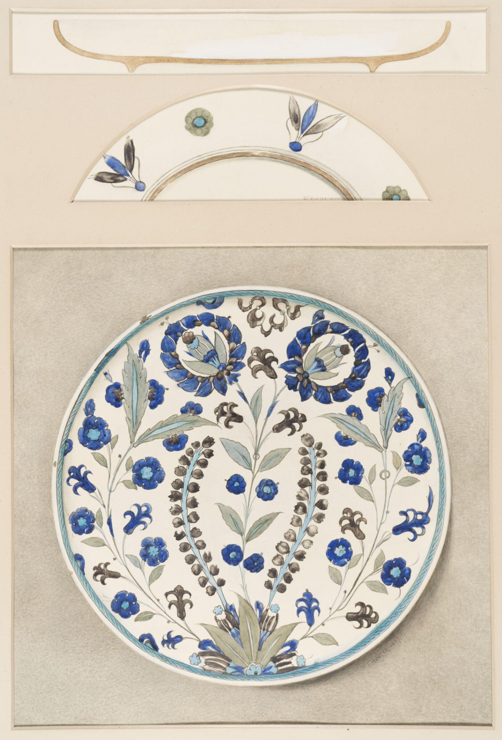 Drawing, Blanche F. Hunter, 1897