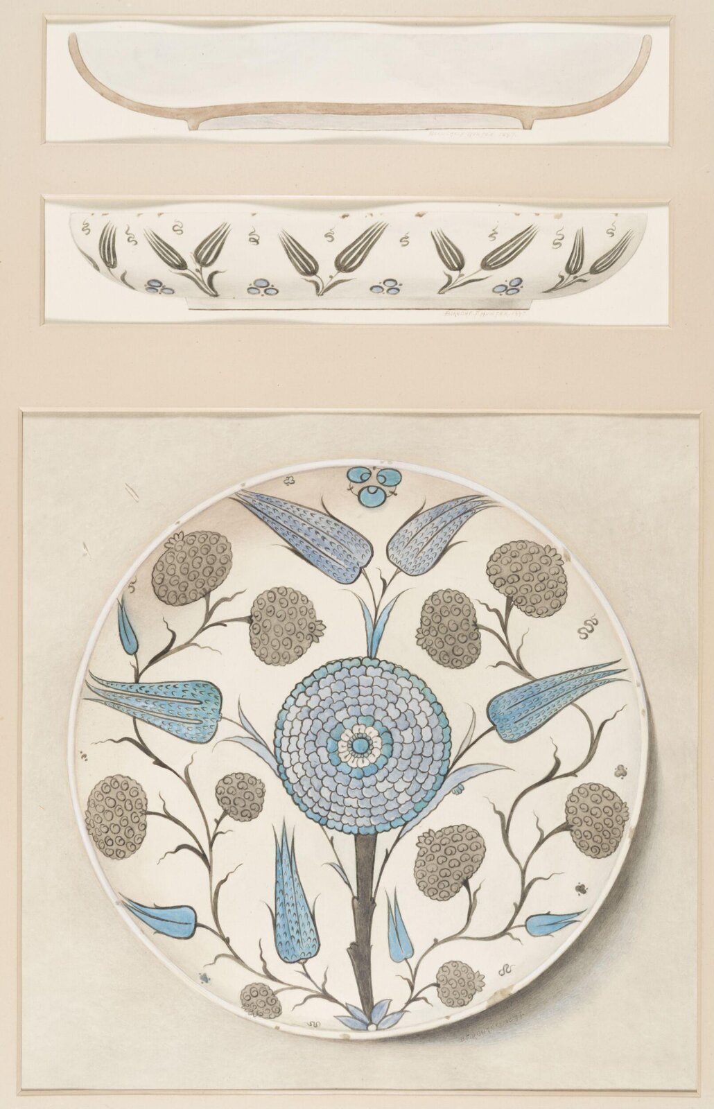 Drawing, Blanche F. Hunter, 1897