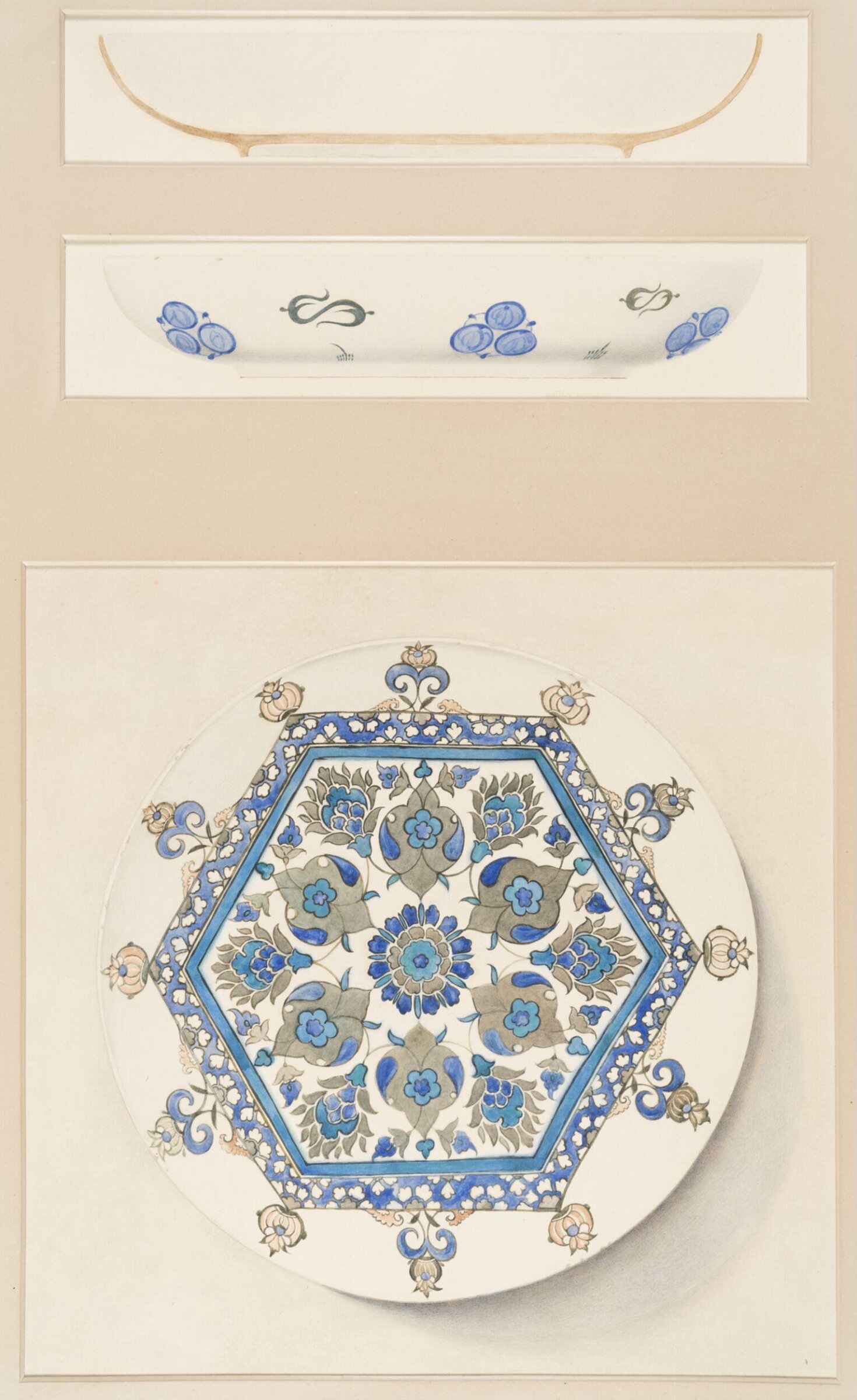 Drawing, Blanche F. Hunter, 1897