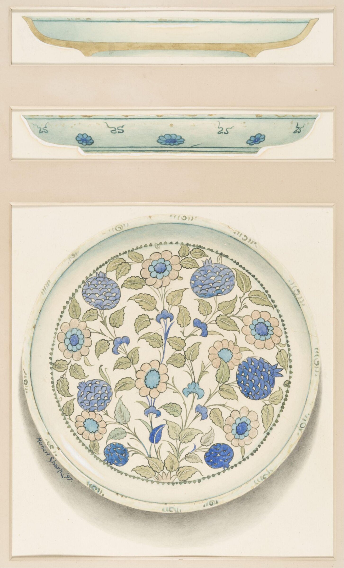 Drawing, Herbert Sharp, 1897