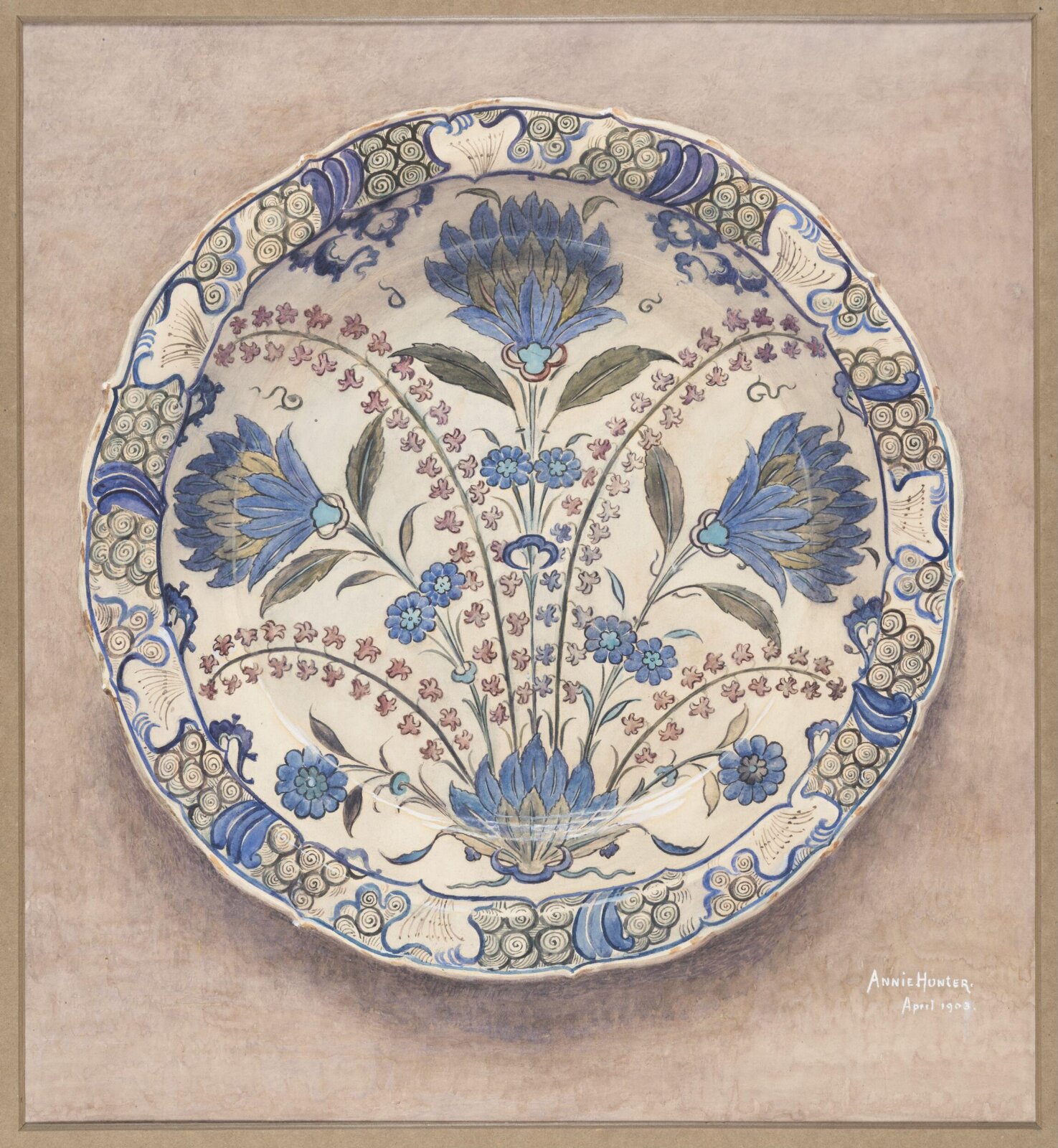 Drawing, Annie Hunter, 1903