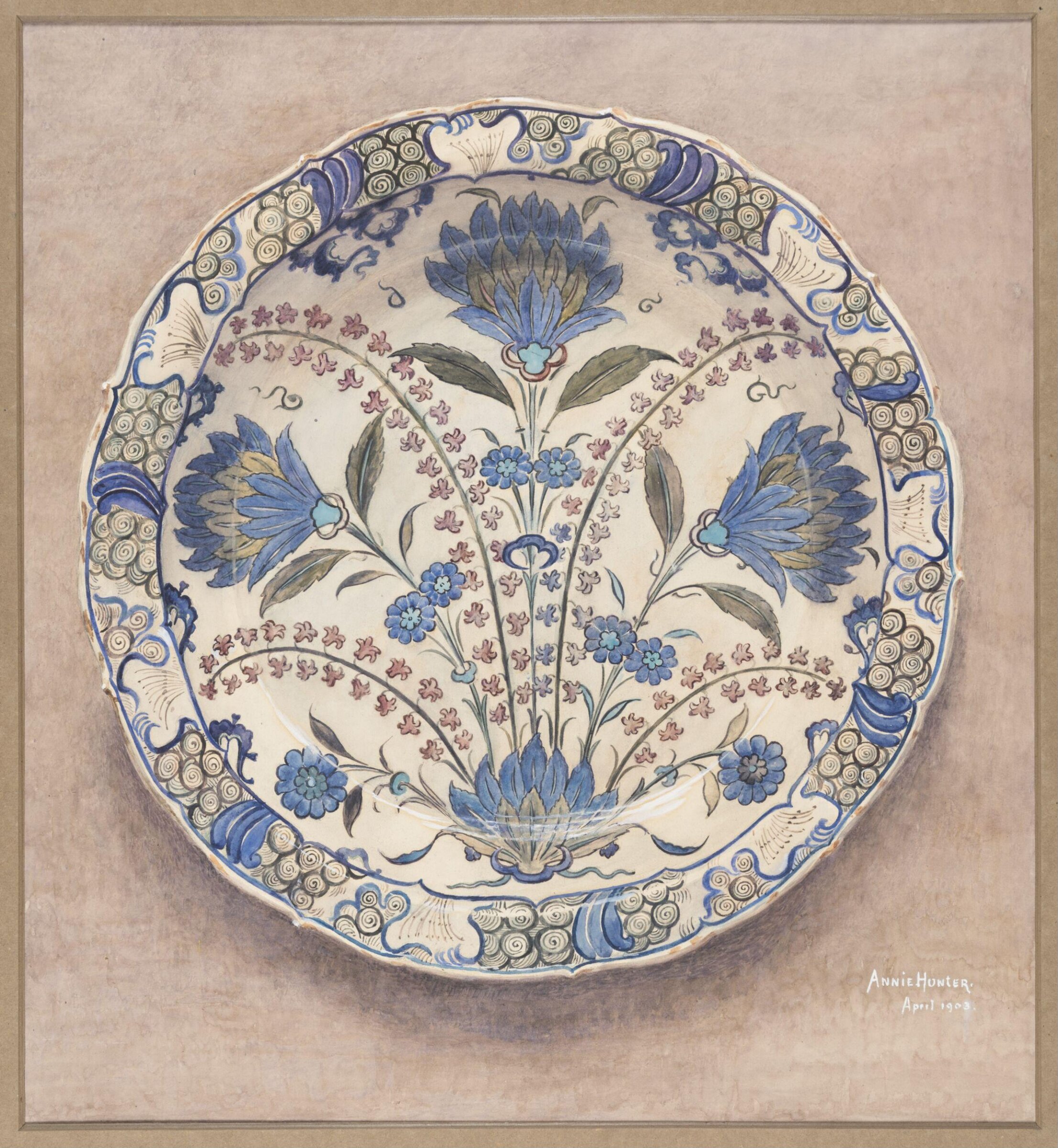Drawing, Annie Hunter, 1903