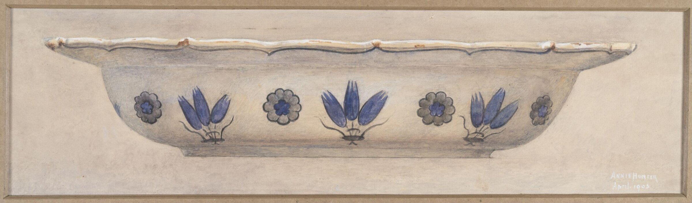 Drawing, Annie Hunter, 1903