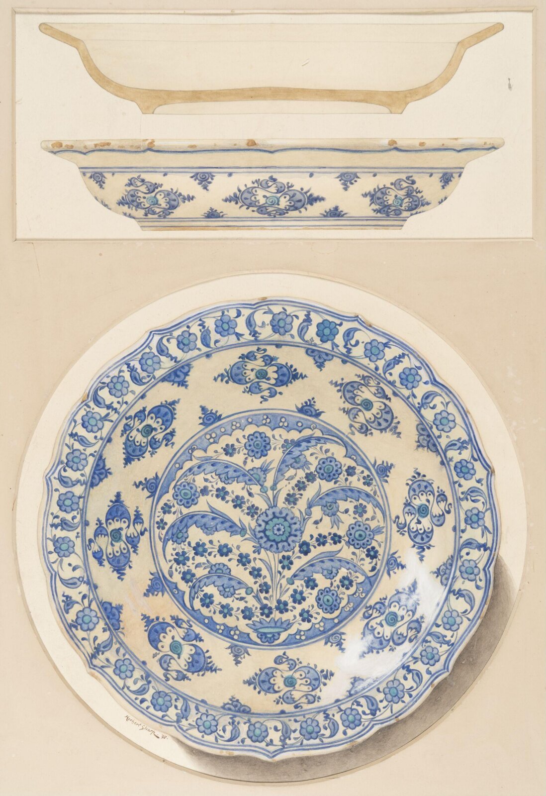 Drawing, Herbert Sharp, 1897